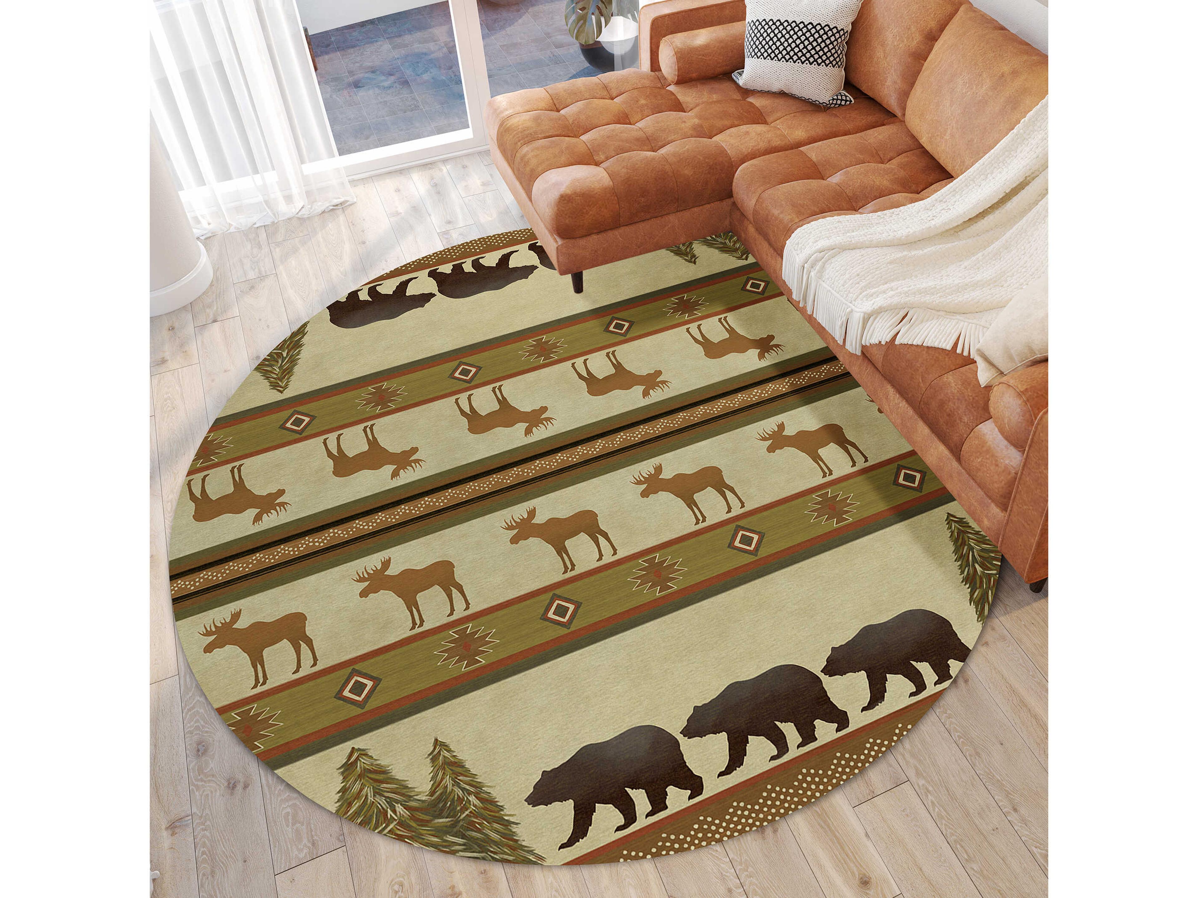 Dalyn Excursion Animal Prints Area Rug