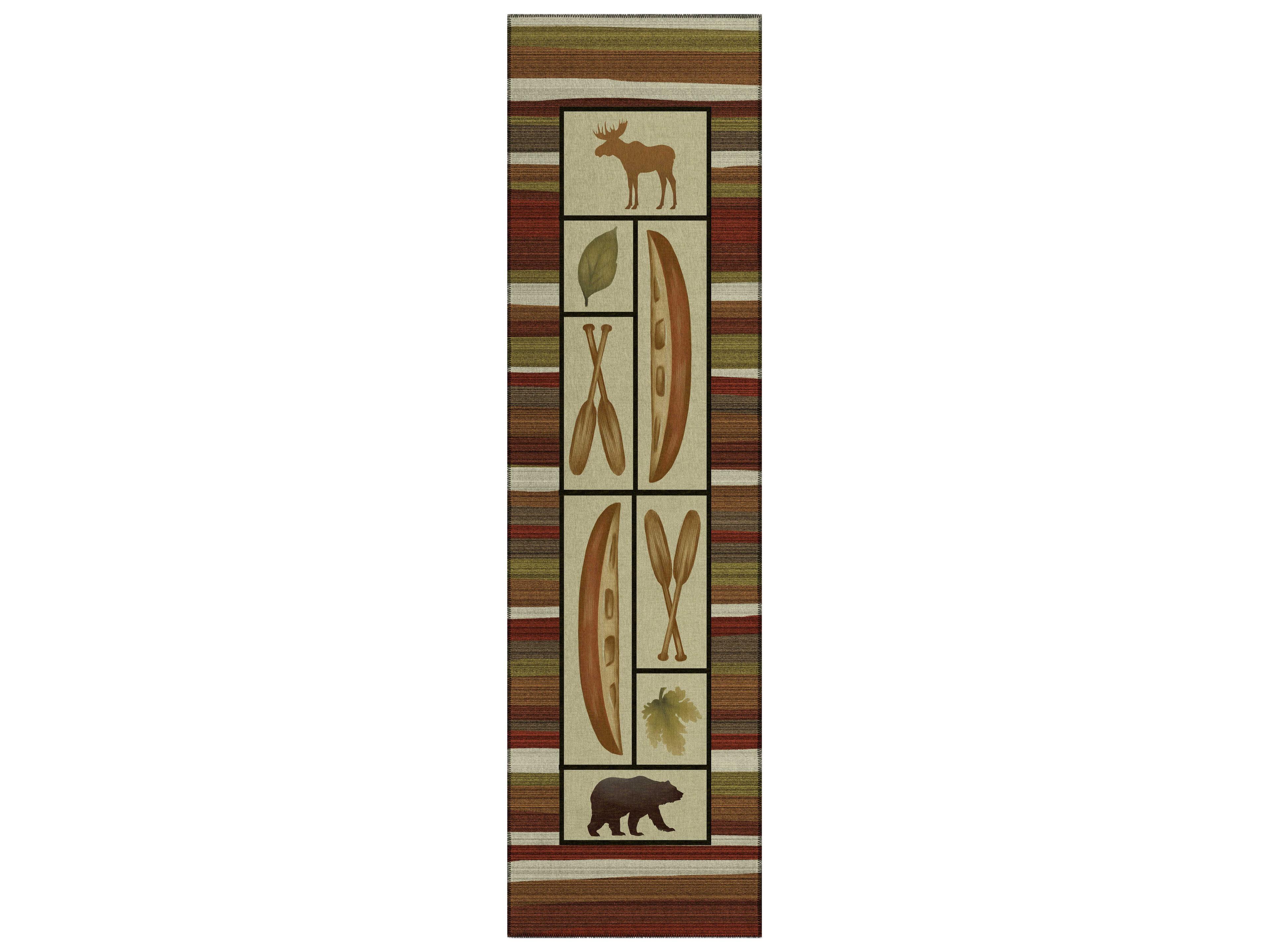 Excursion Animal Print Runner Area Rug