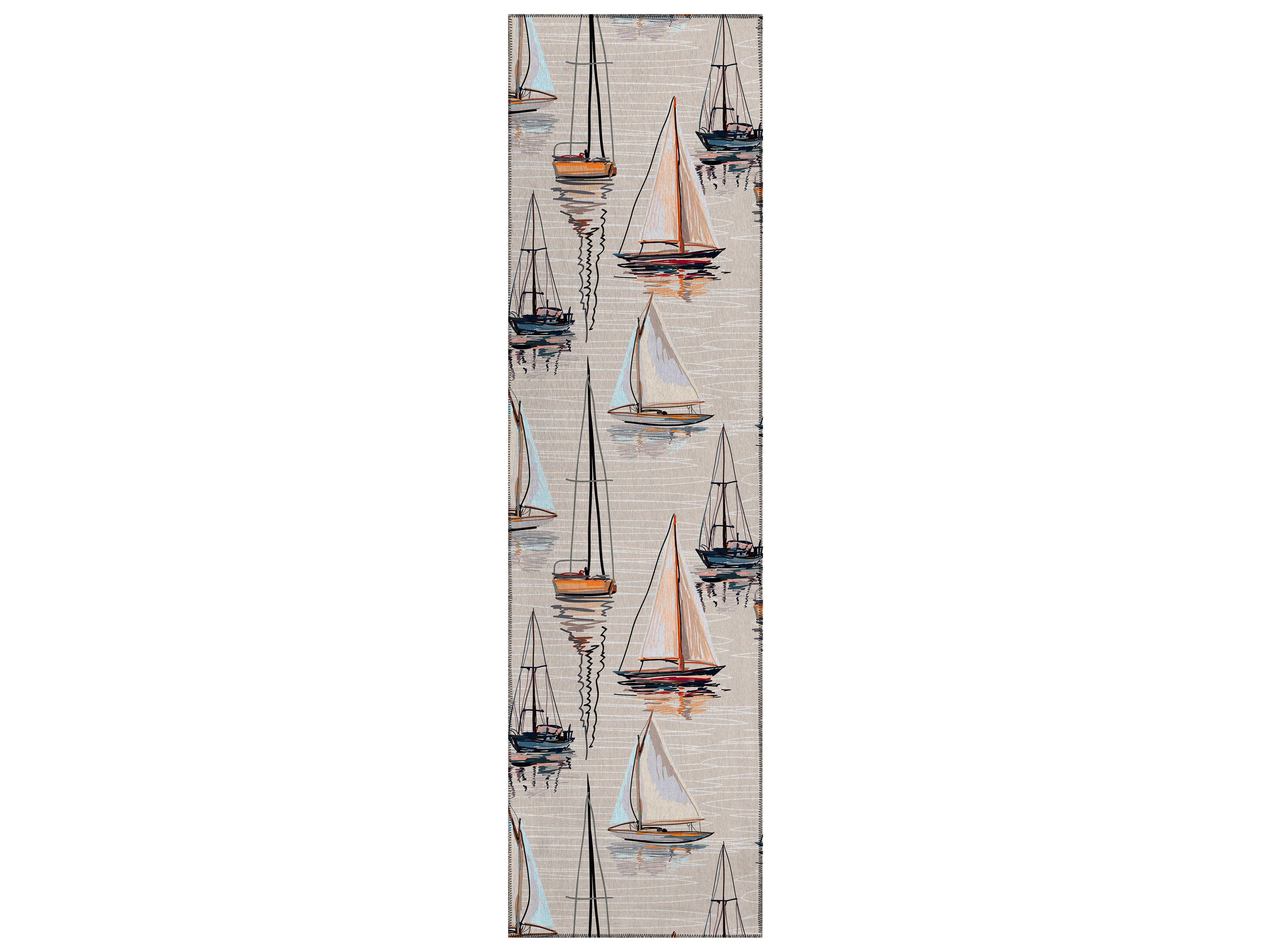 Harbor Graphic Runner Area Rug