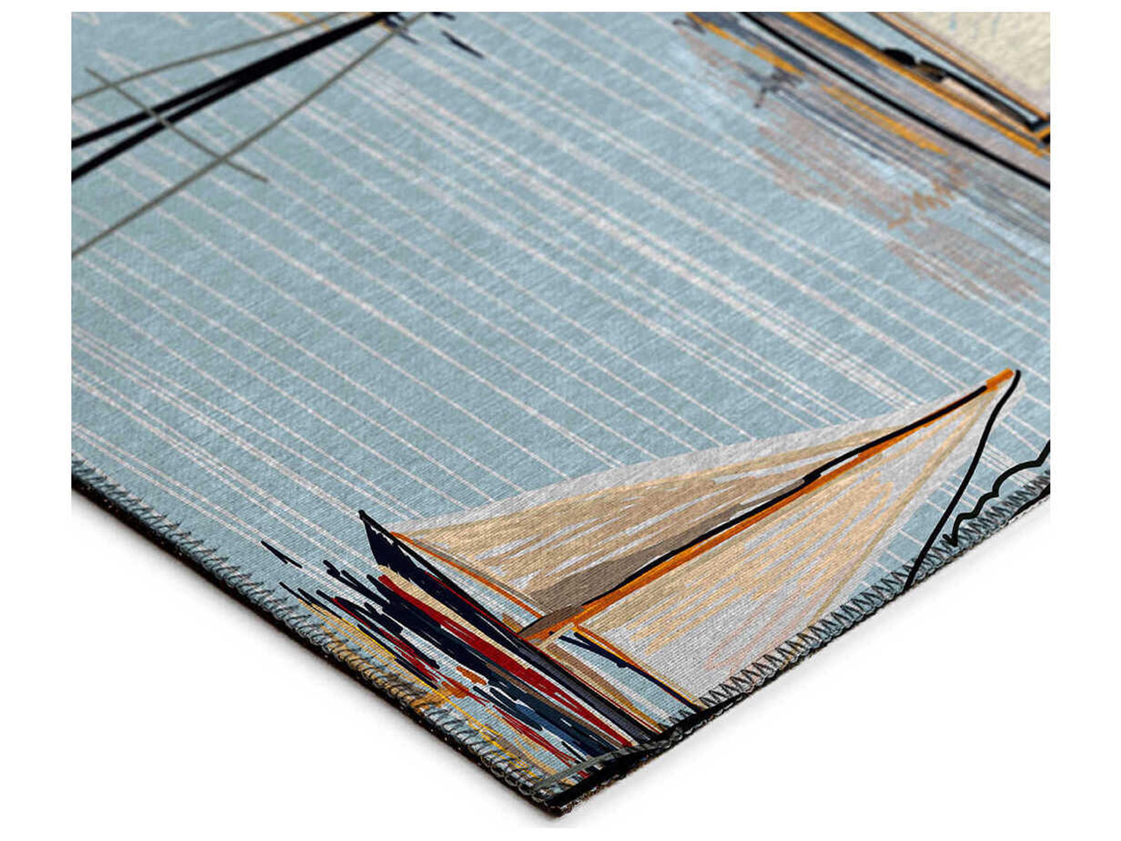 Dalyn Harbor Graphic Runner Area Rug