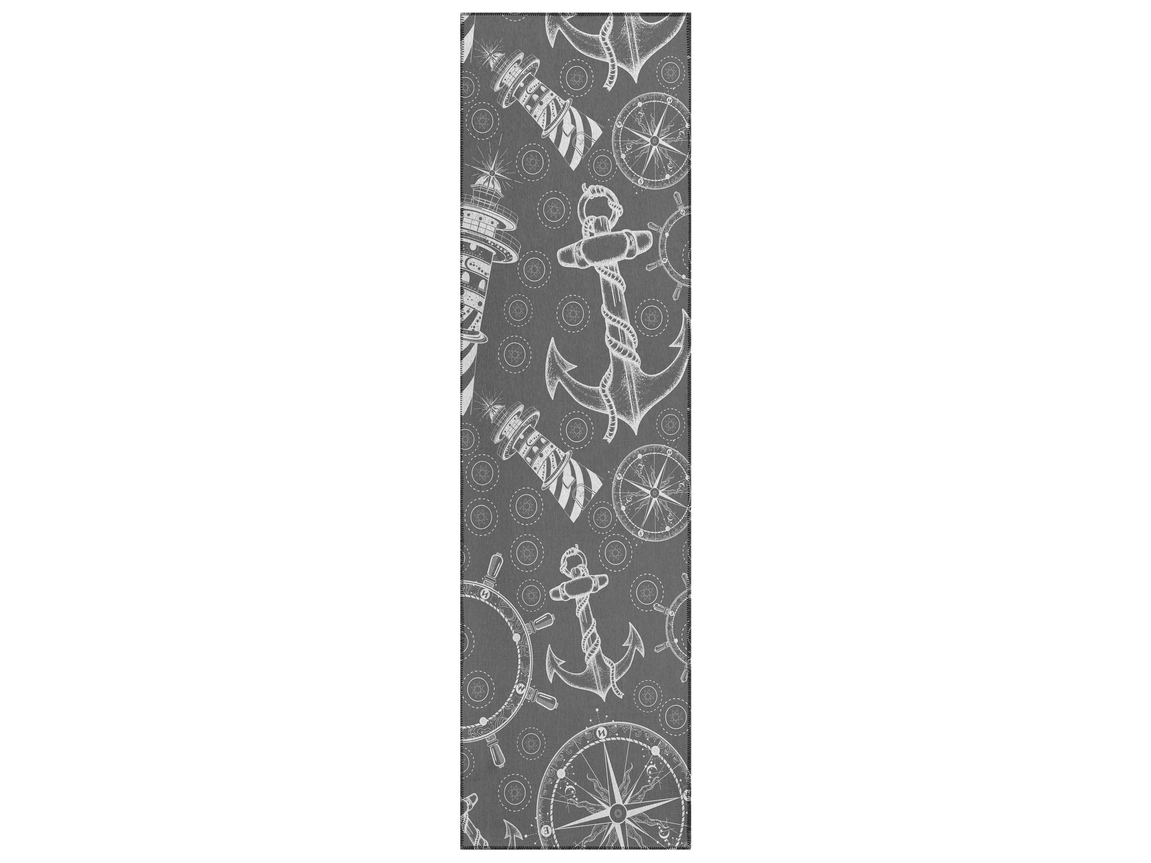 Harbor Graphic Runner Area Rug