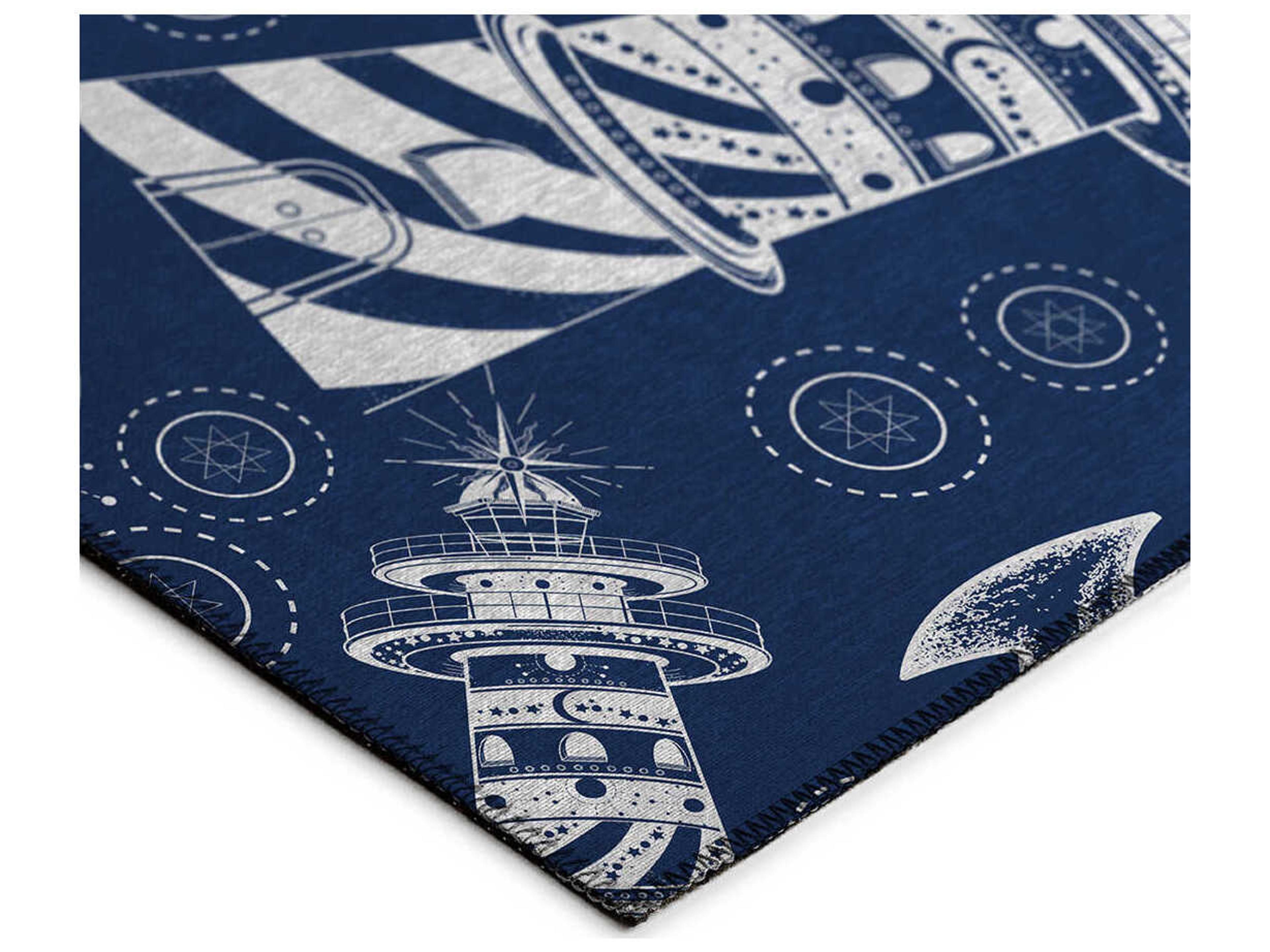 Dalyn Harbor Graphic Runner Area Rug