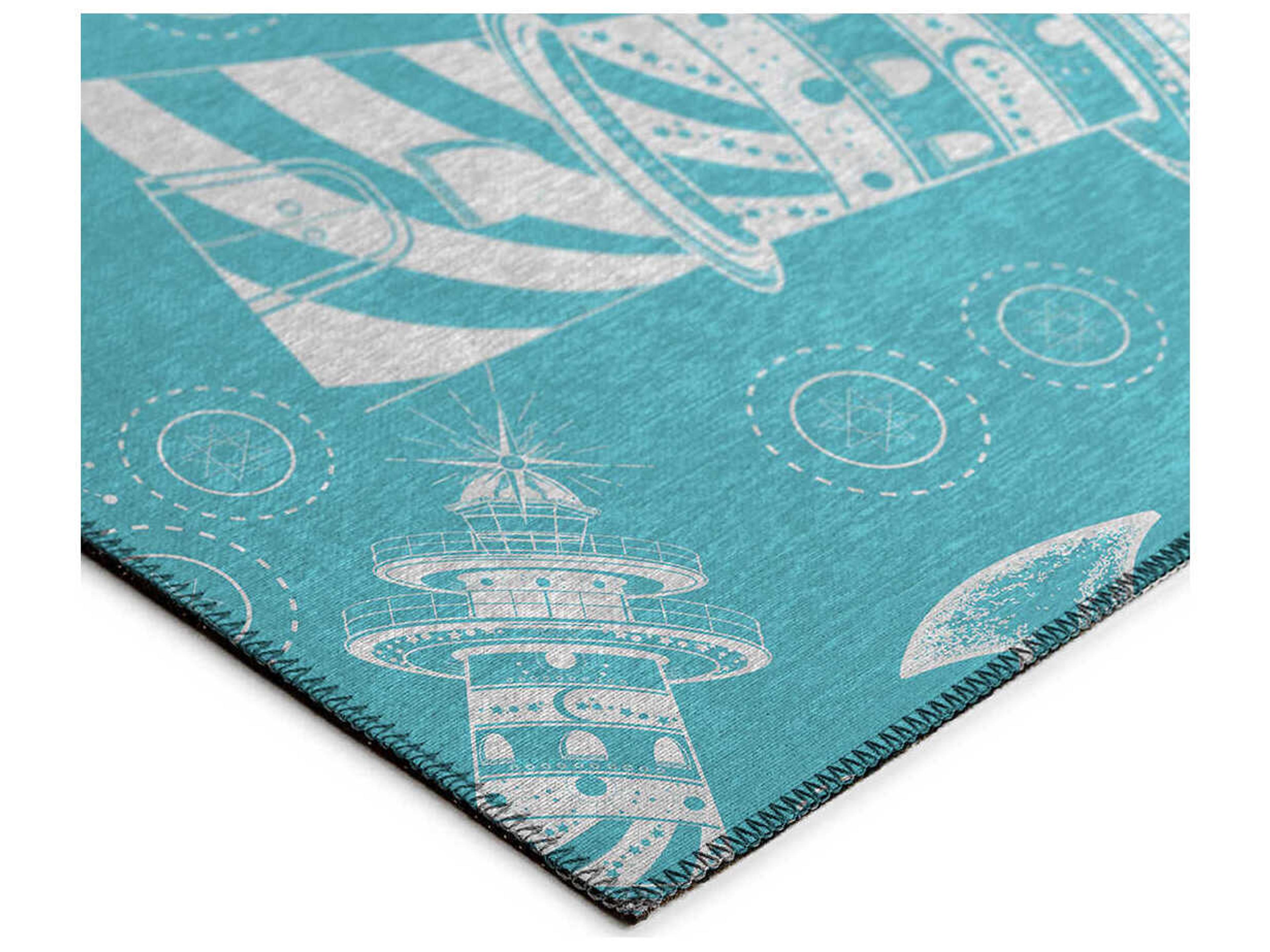 Dalyn Harbor Graphic Runner Area Rug