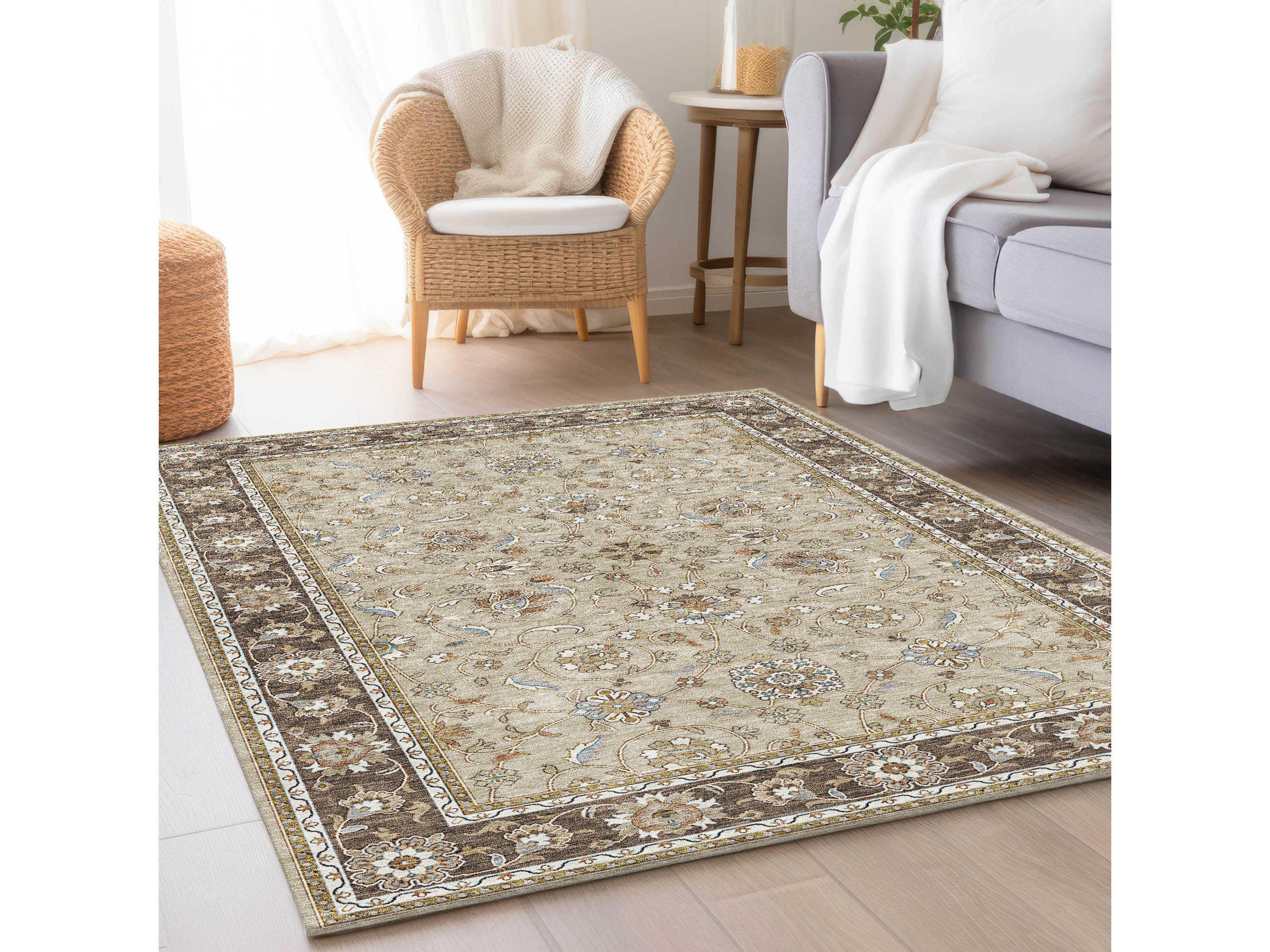Dalyn Hatay Bordered Area Rug