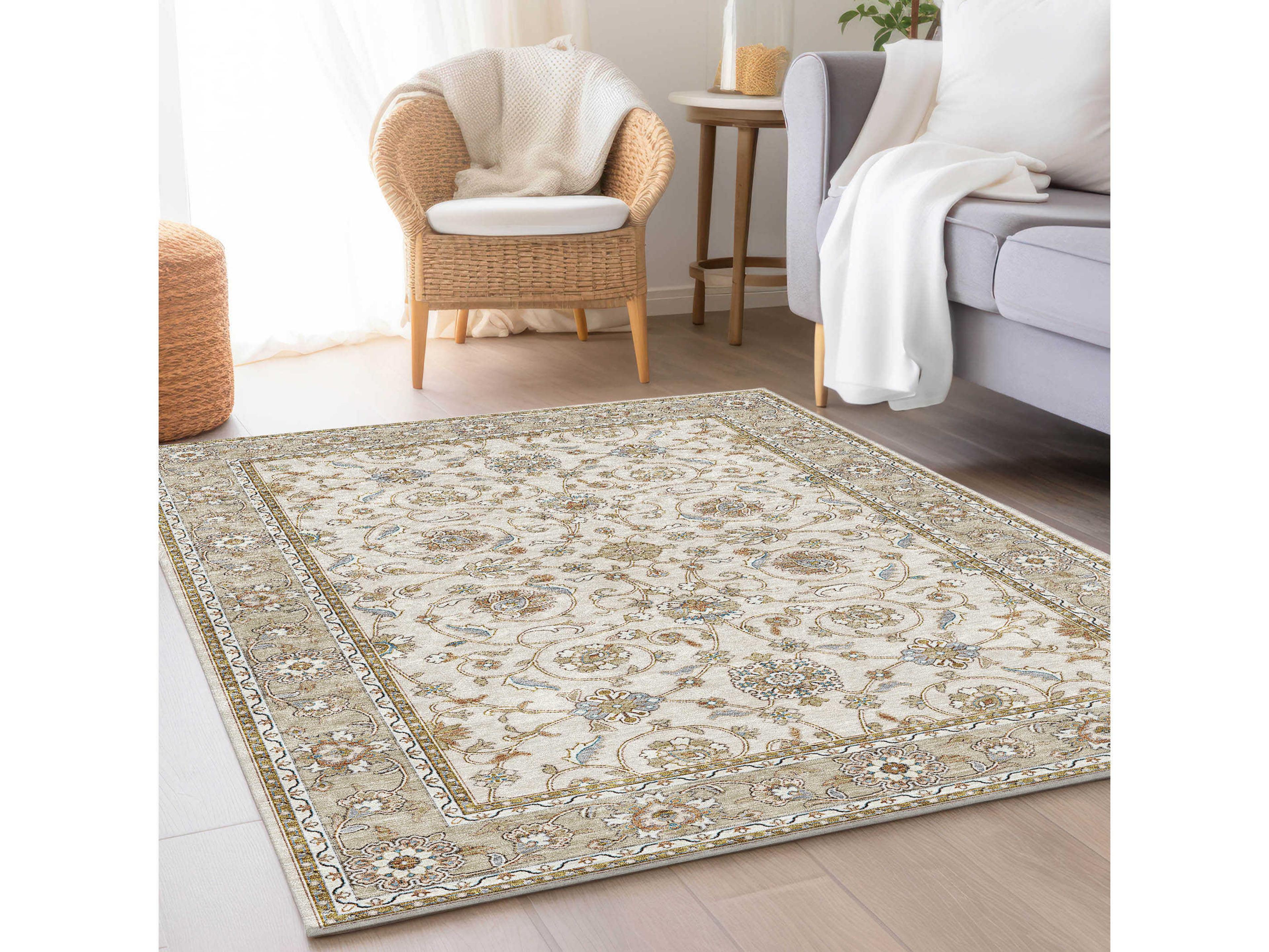 Dalyn Hatay Bordered Area Rug