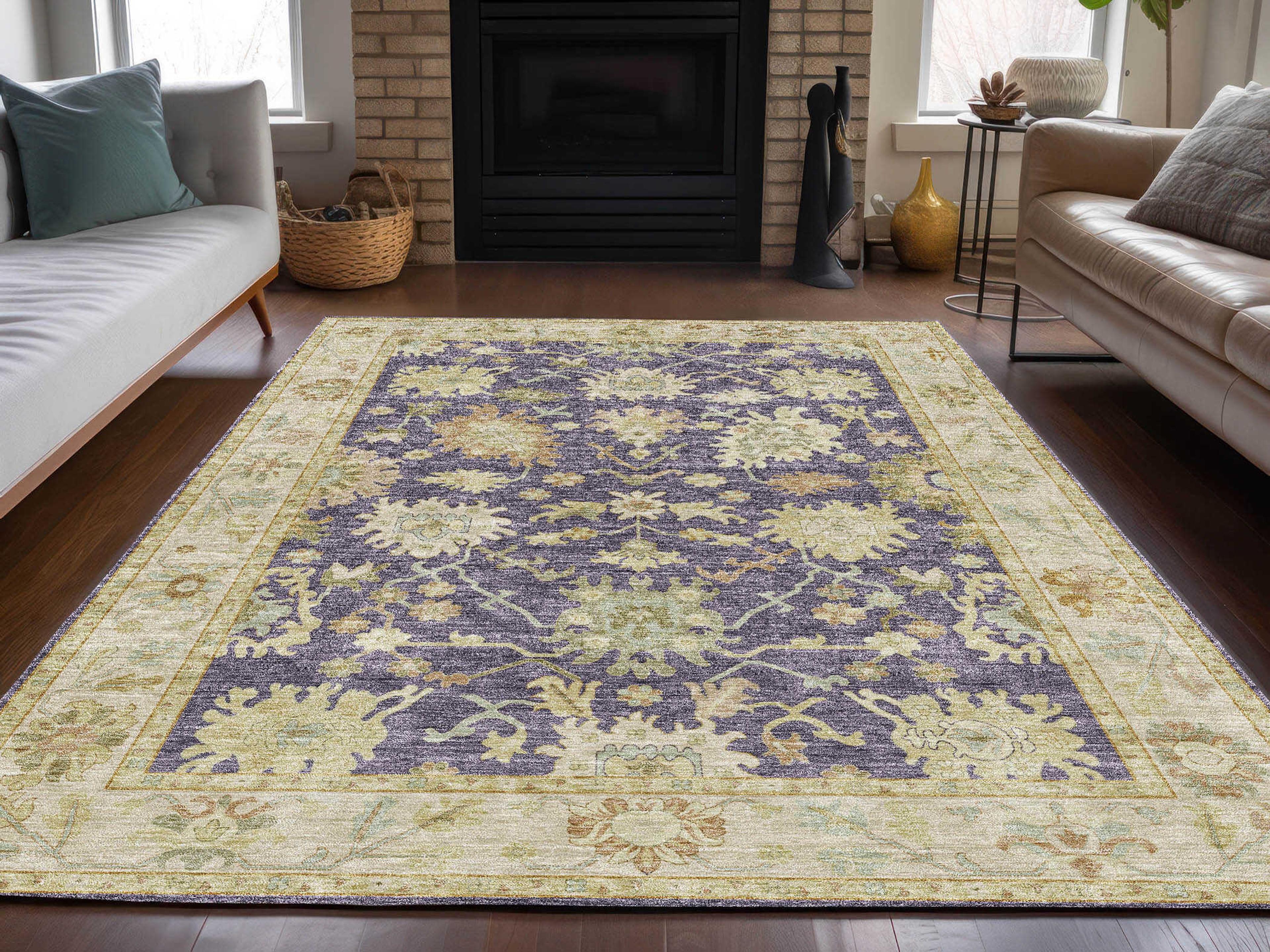 Dalyn Hatay Bordered Area Rug