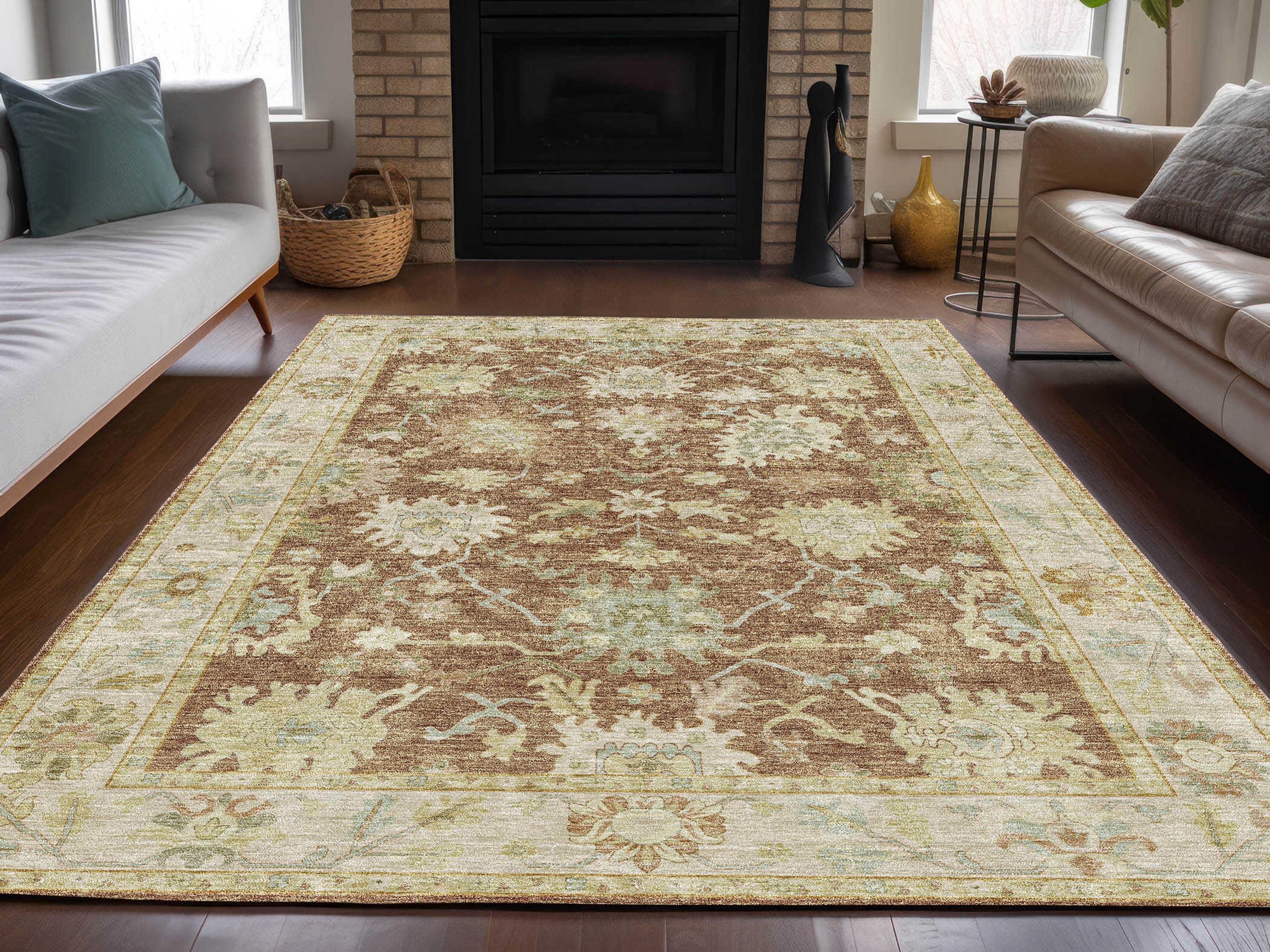 Dalyn Hatay Bordered Area Rug