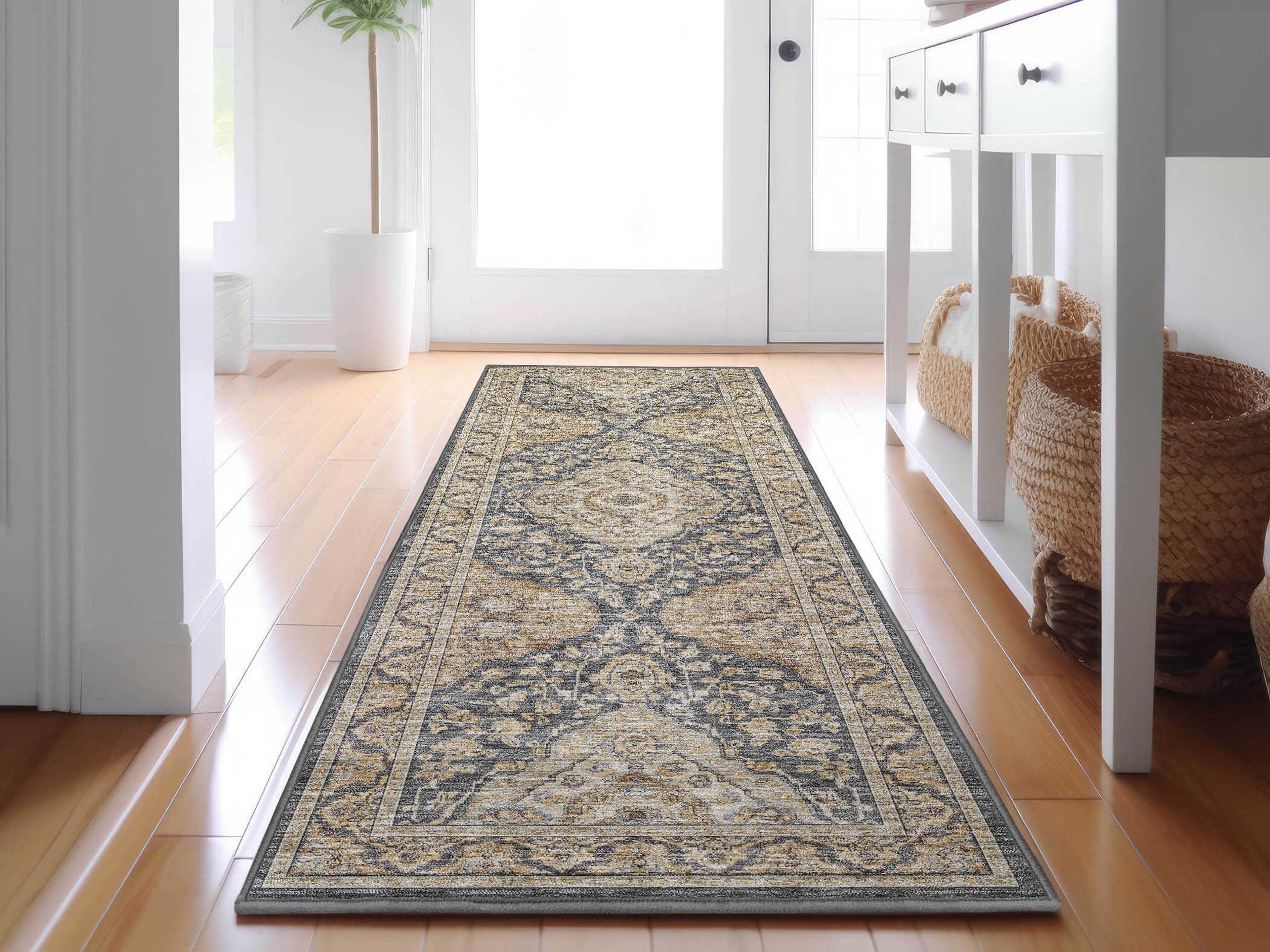 Dalyn Hatay Bordered Runner Area Rug