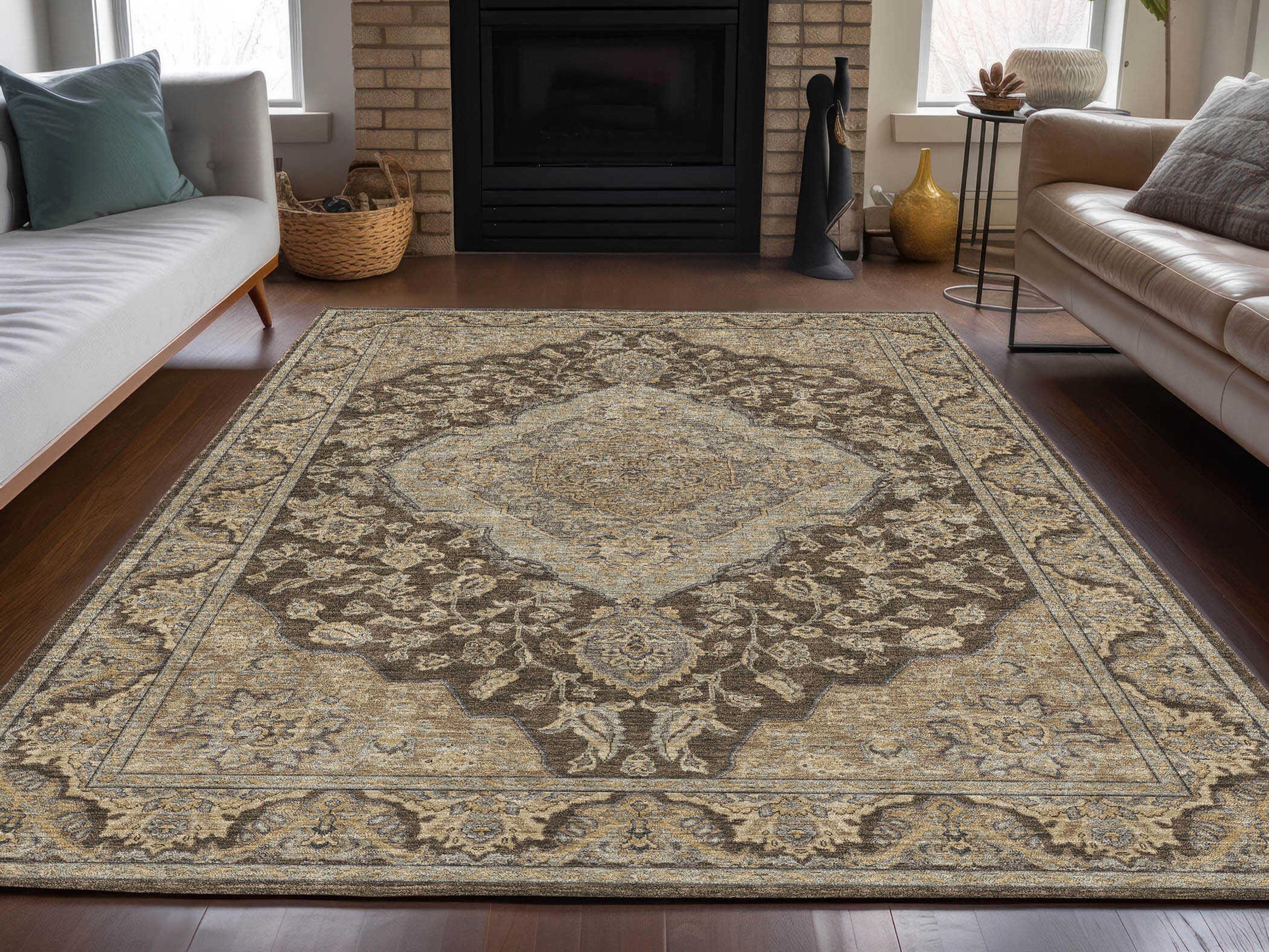 Dalyn Hatay Bordered Area Rug
