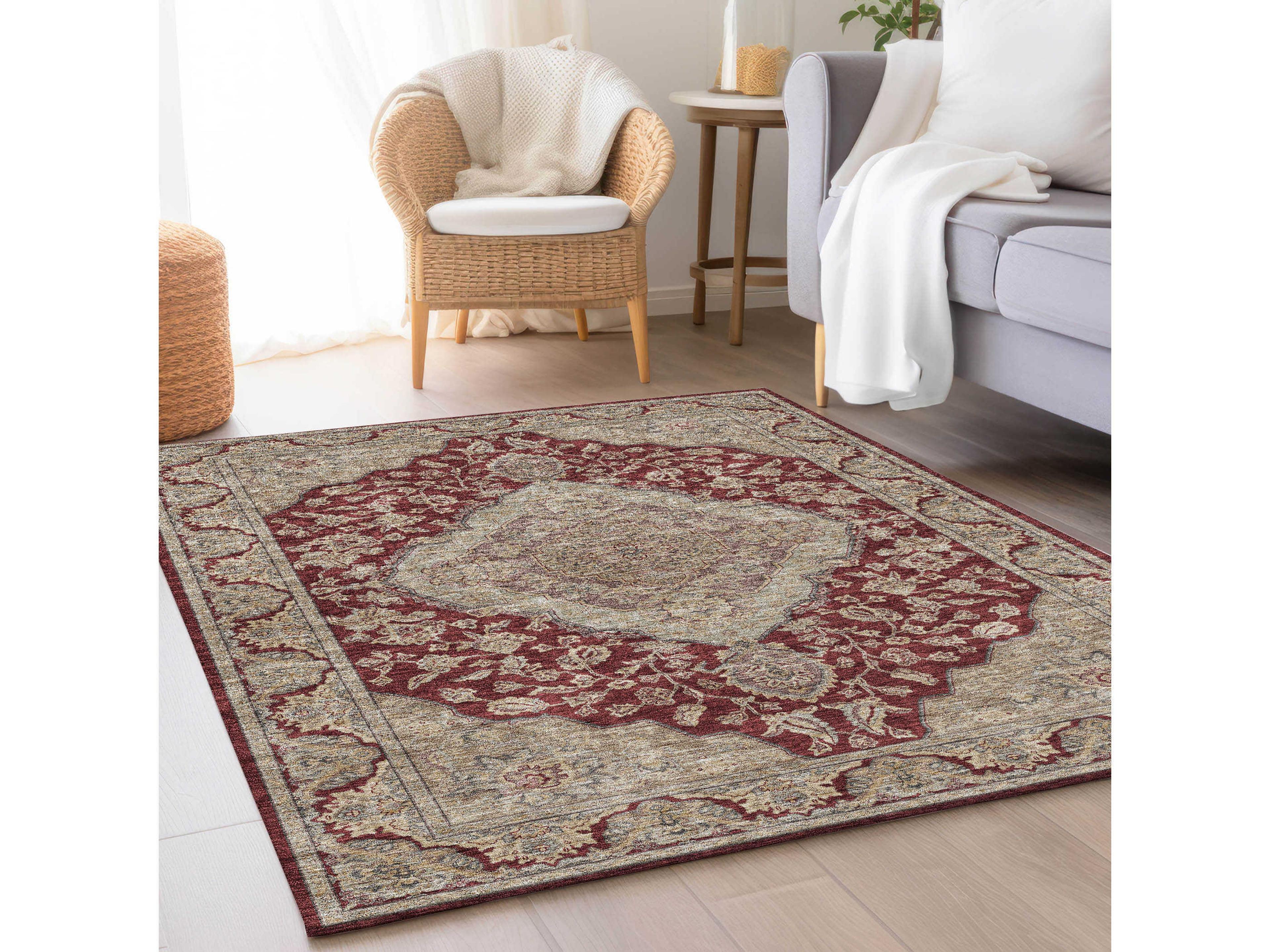Dalyn Hatay Bordered Area Rug