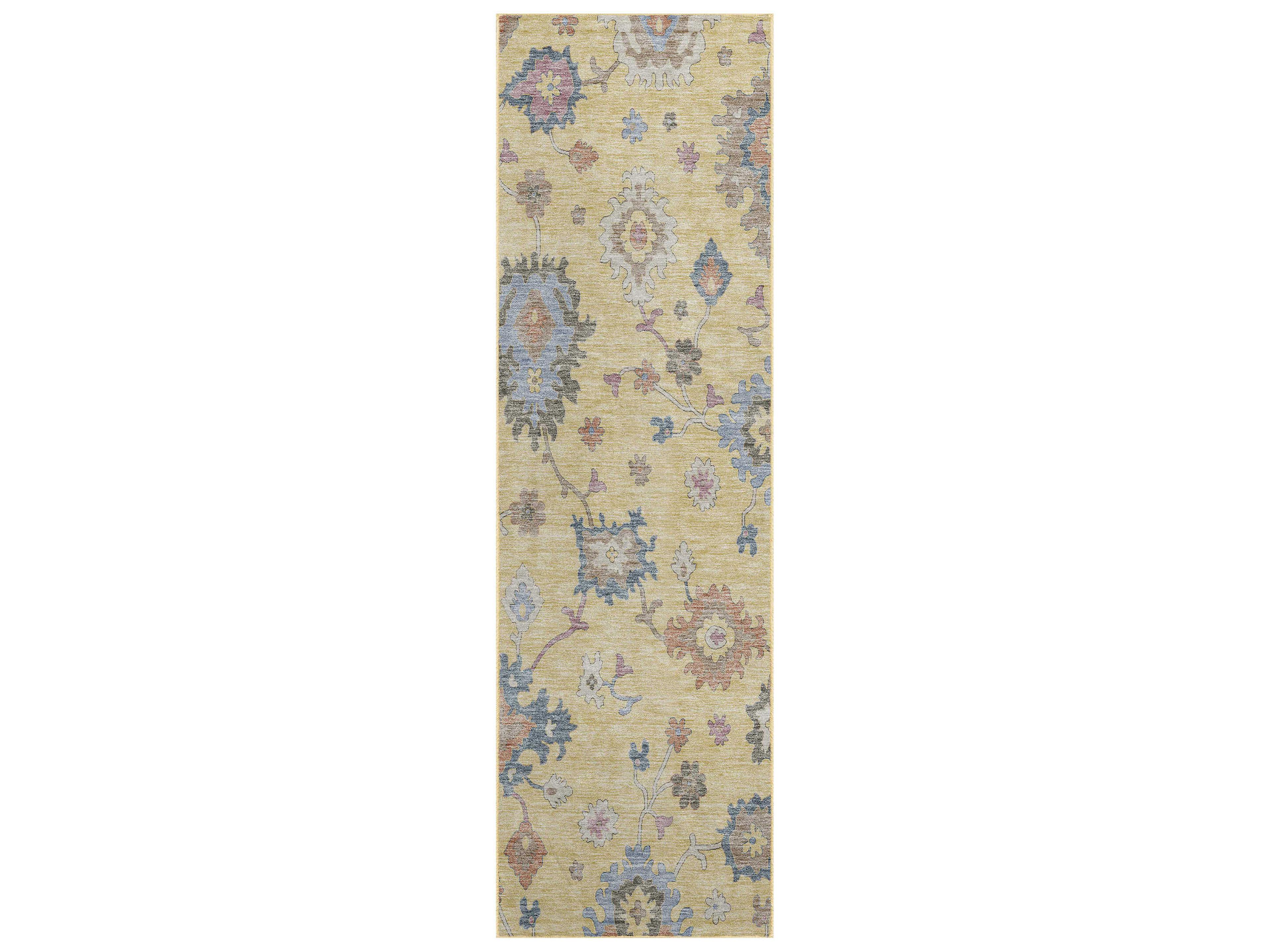 Hatay Floral Runner Area Rug