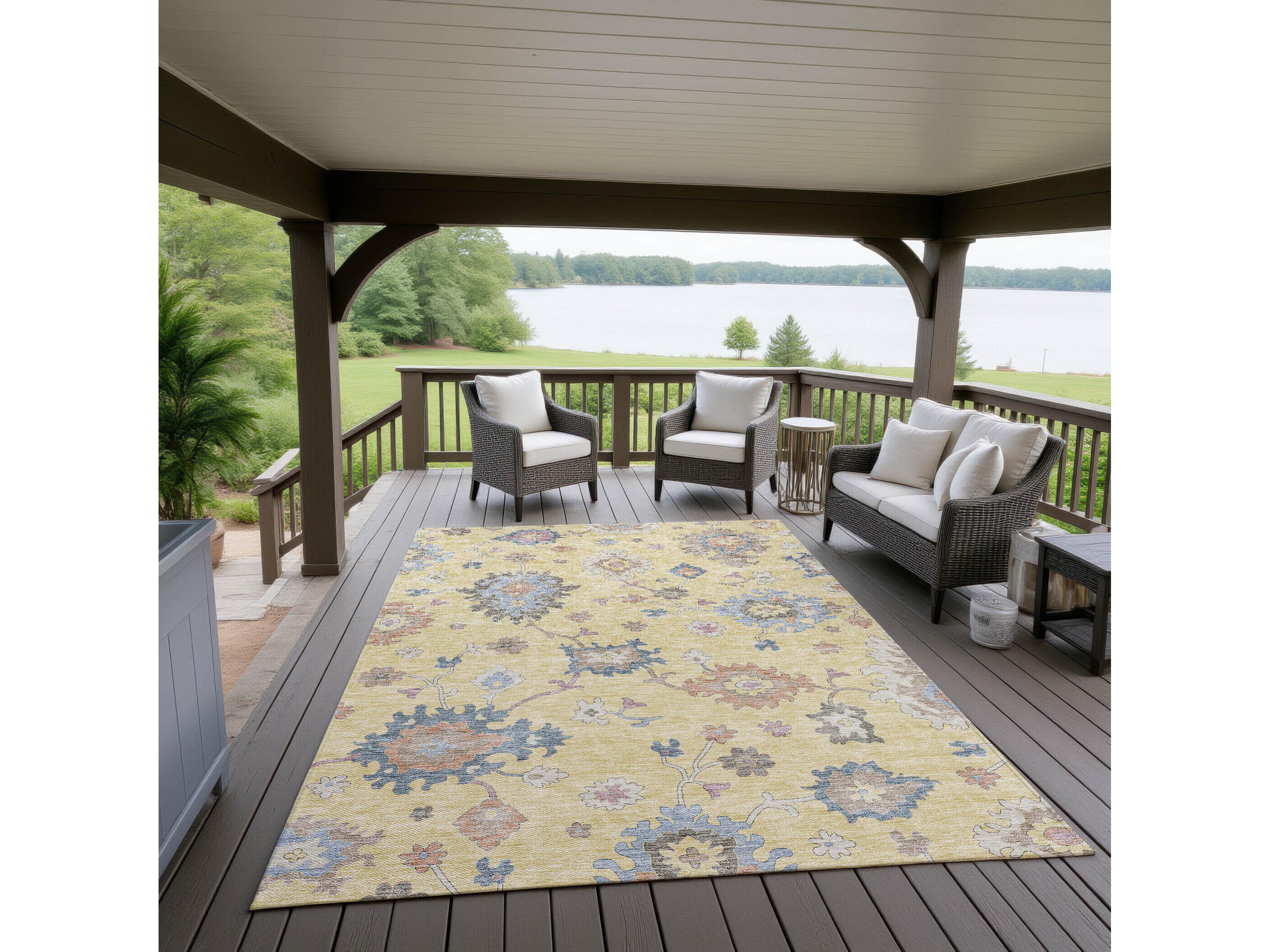 Dalyn Hatay Floral Area Rug