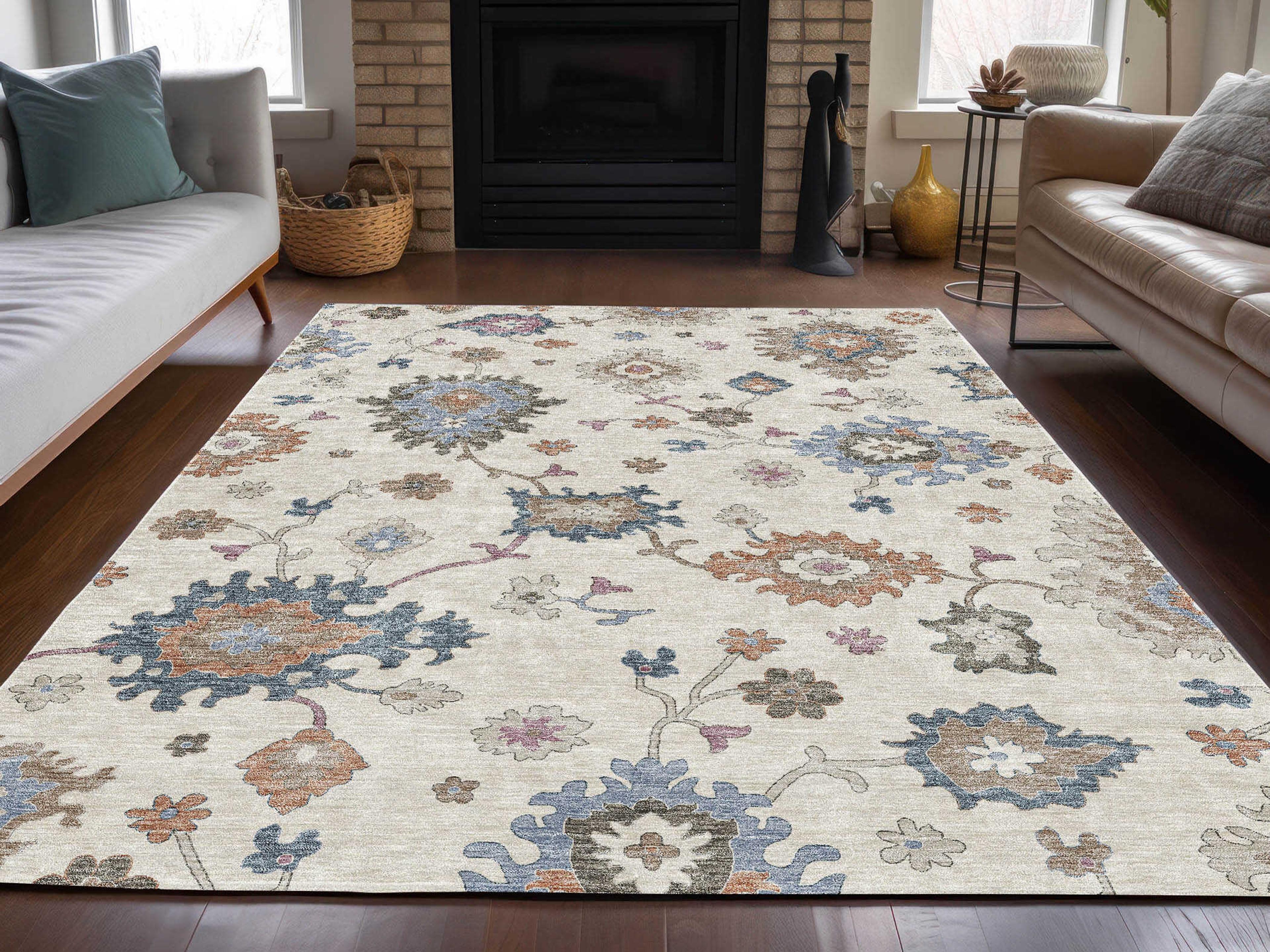 Dalyn Hatay Floral Area Rug