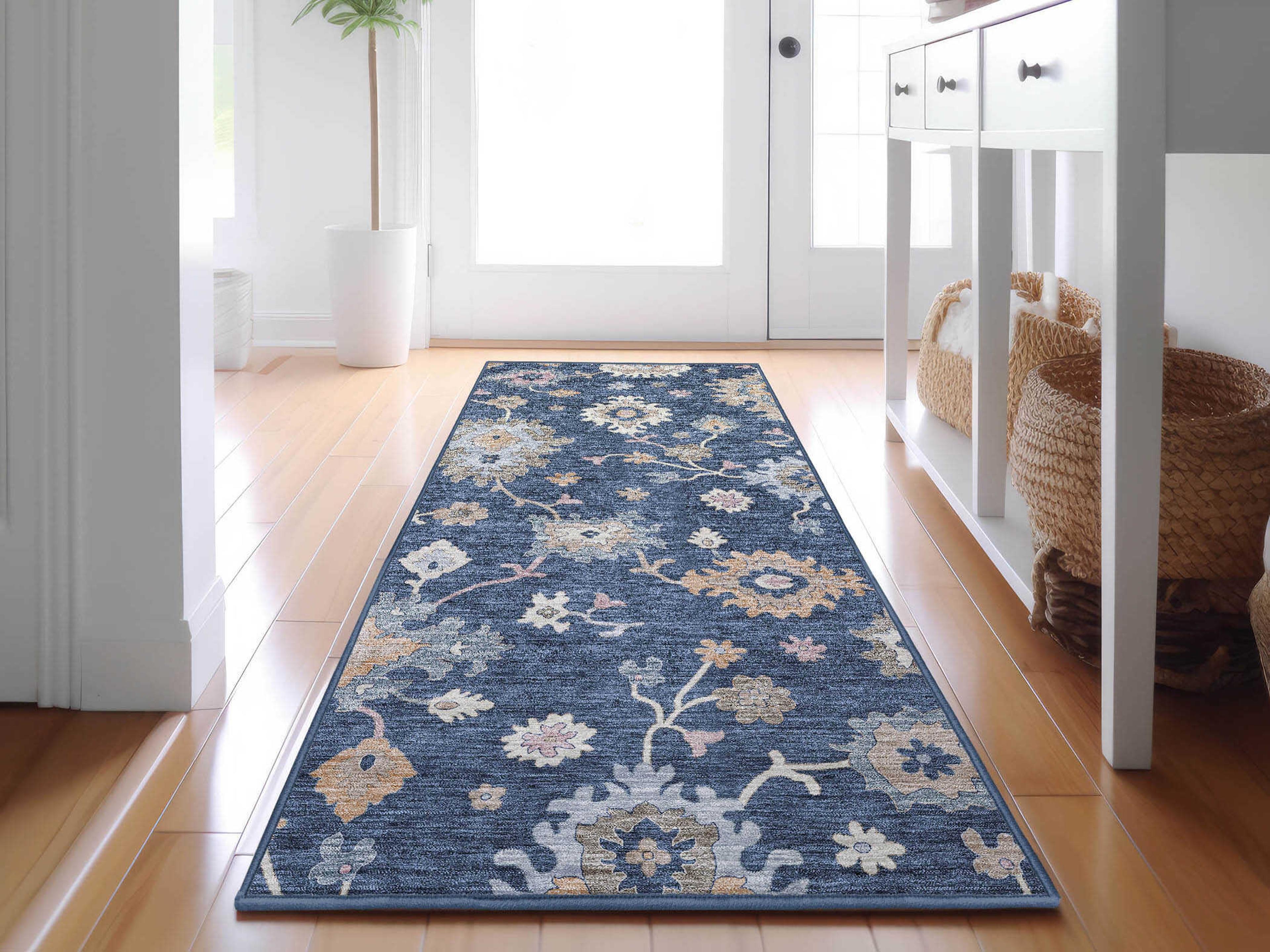 Dalyn Hatay Floral Runner Area Rug