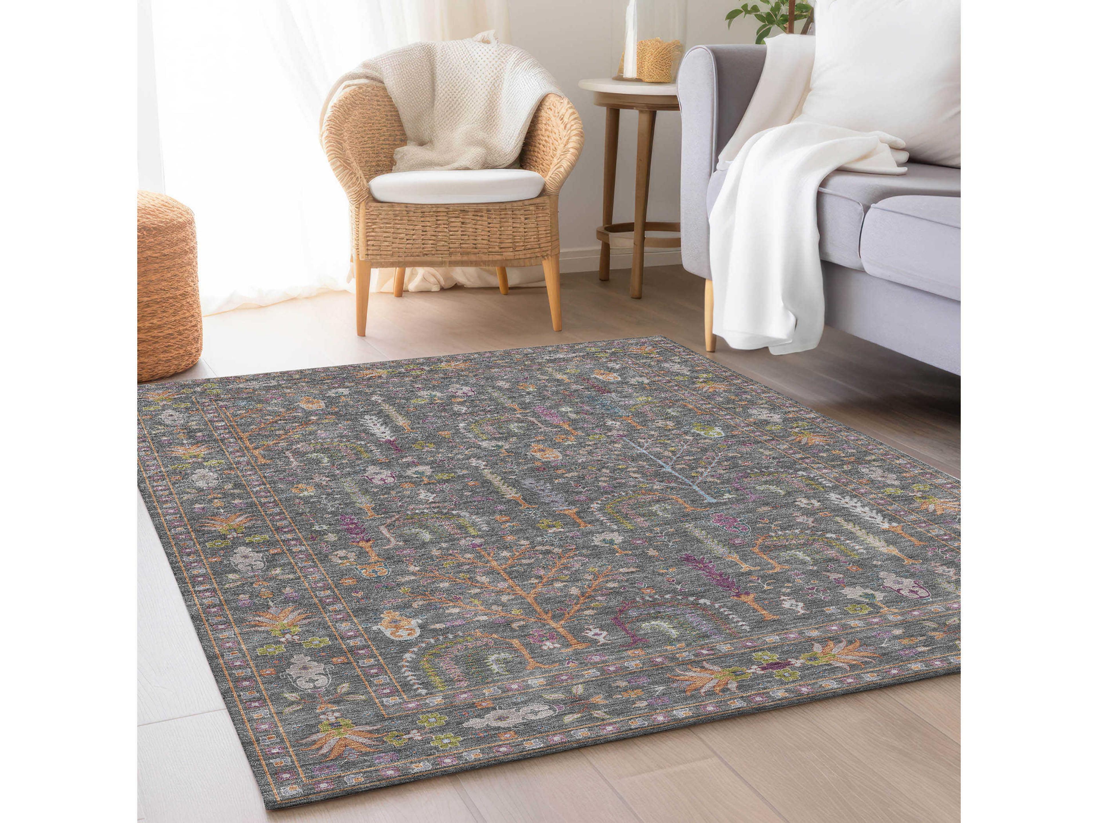 Dalyn Hatay Bordered Area Rug