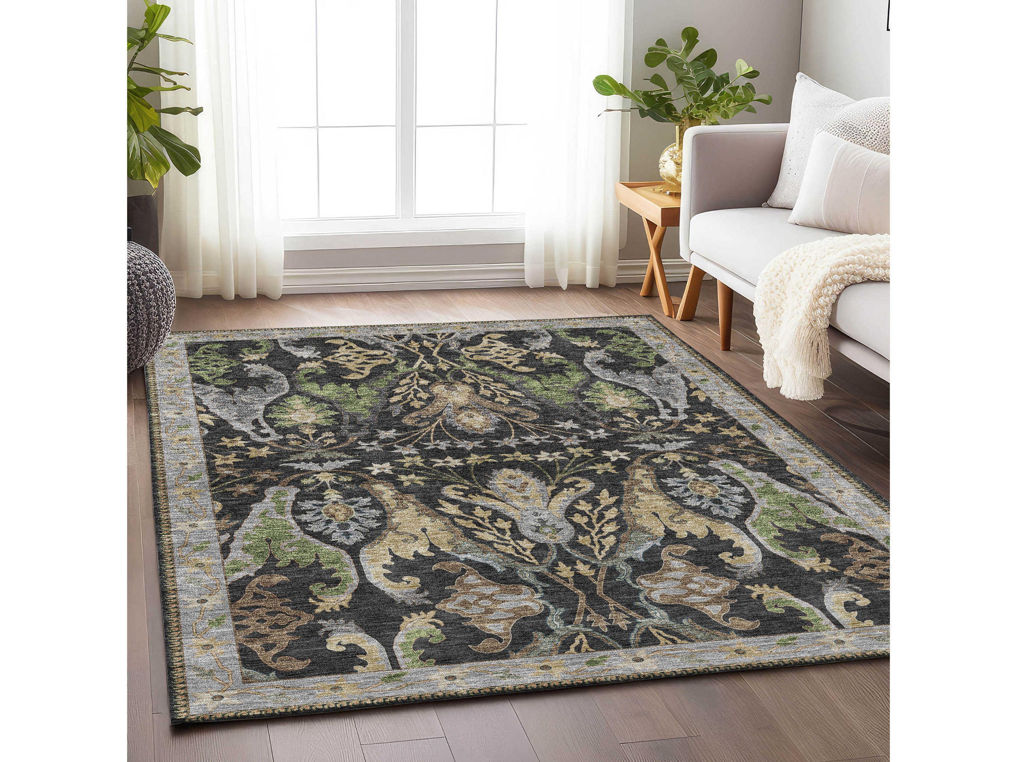 Dalyn Hatay Bordered Area Rug