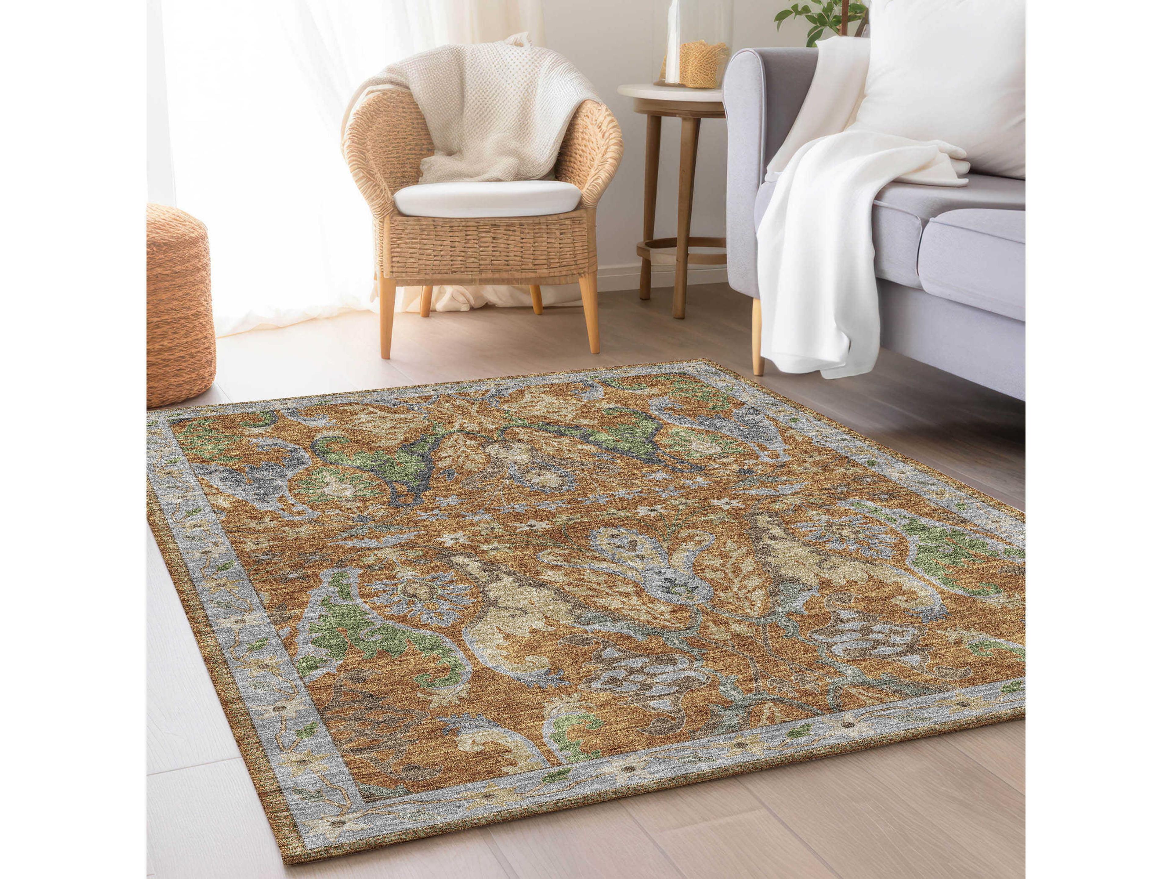 Dalyn Hatay Bordered Area Rug