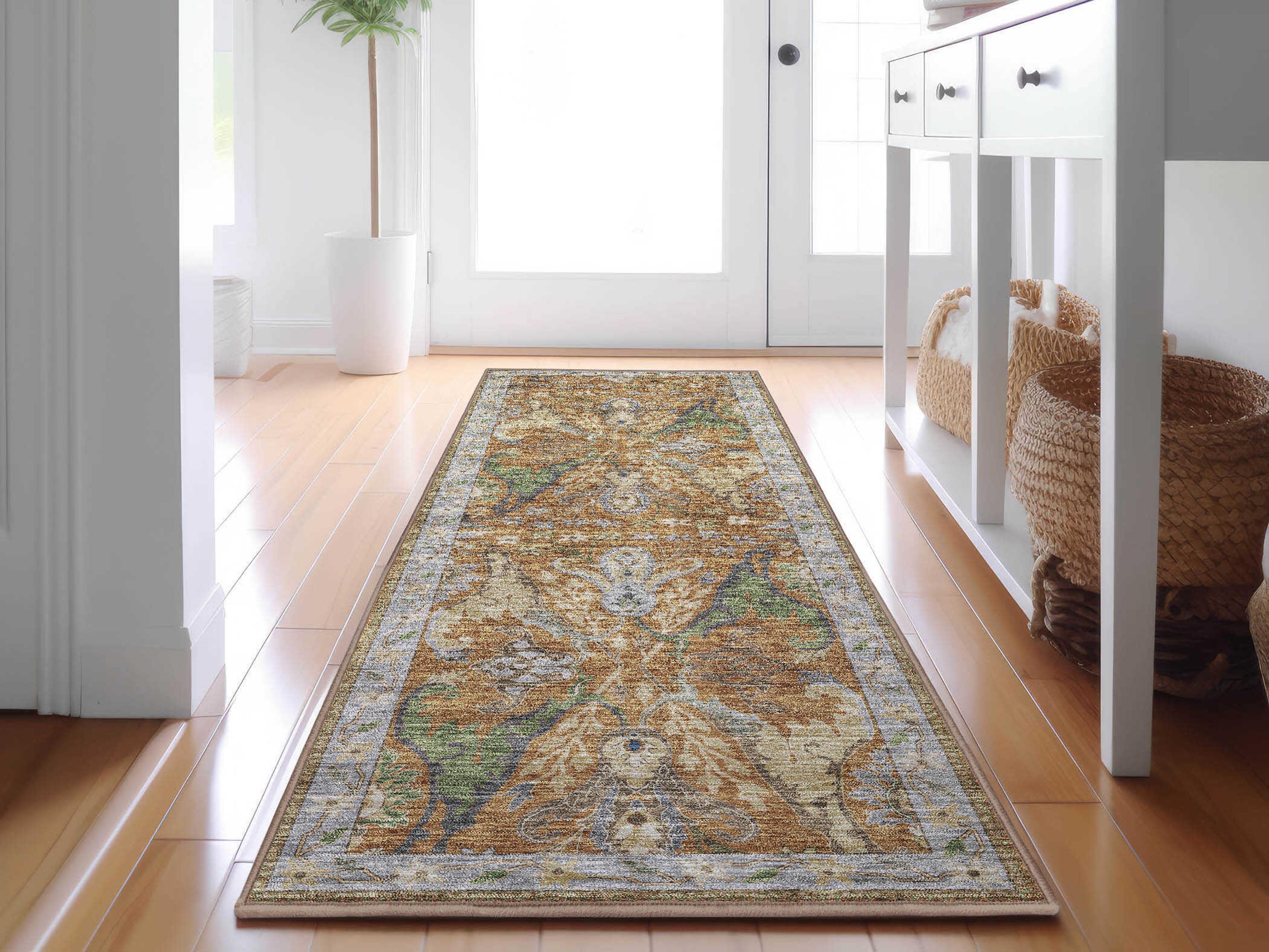 Dalyn Hatay Bordered Runner Area Rug
