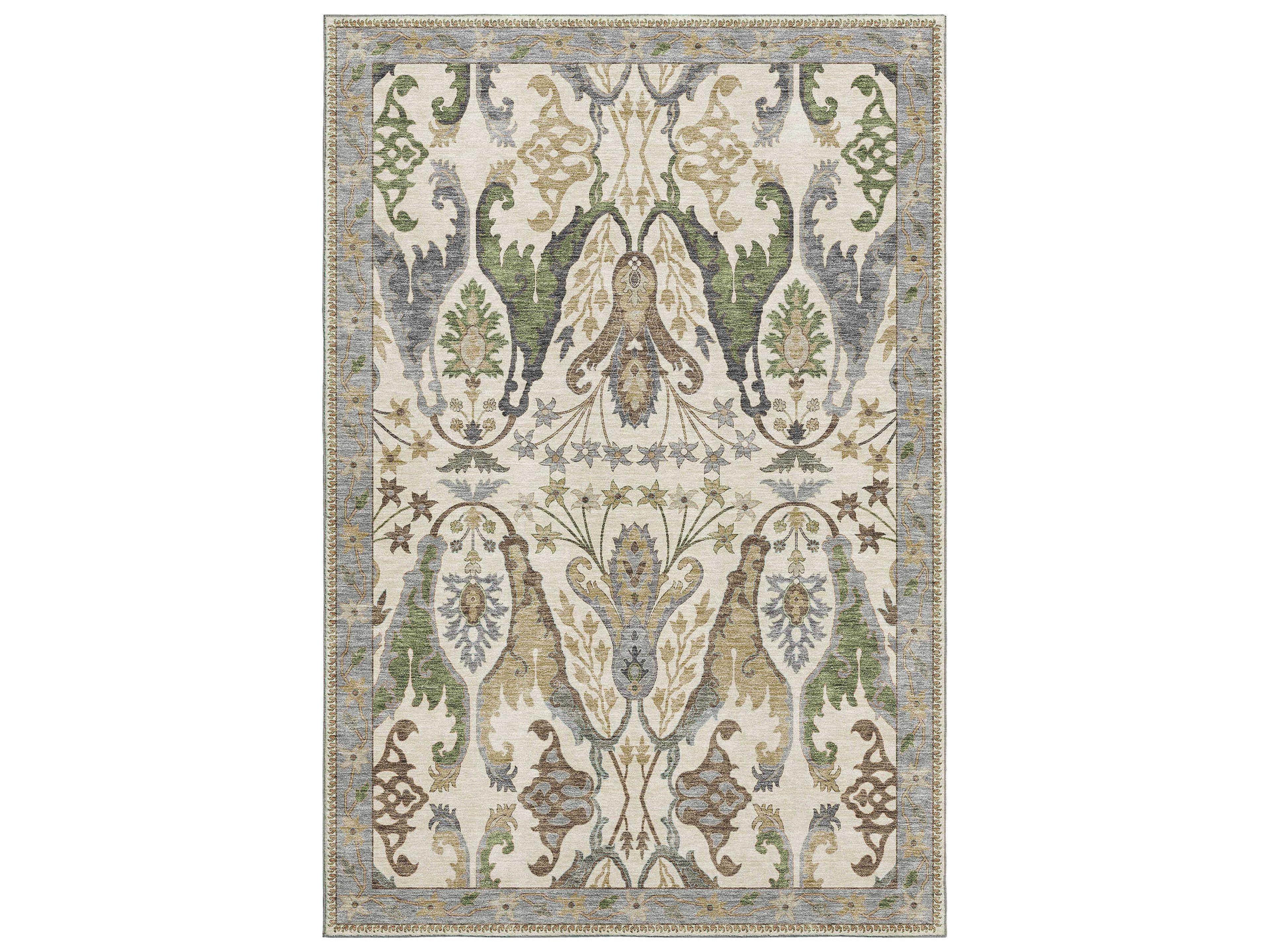 Hatay Bordered Area Rug