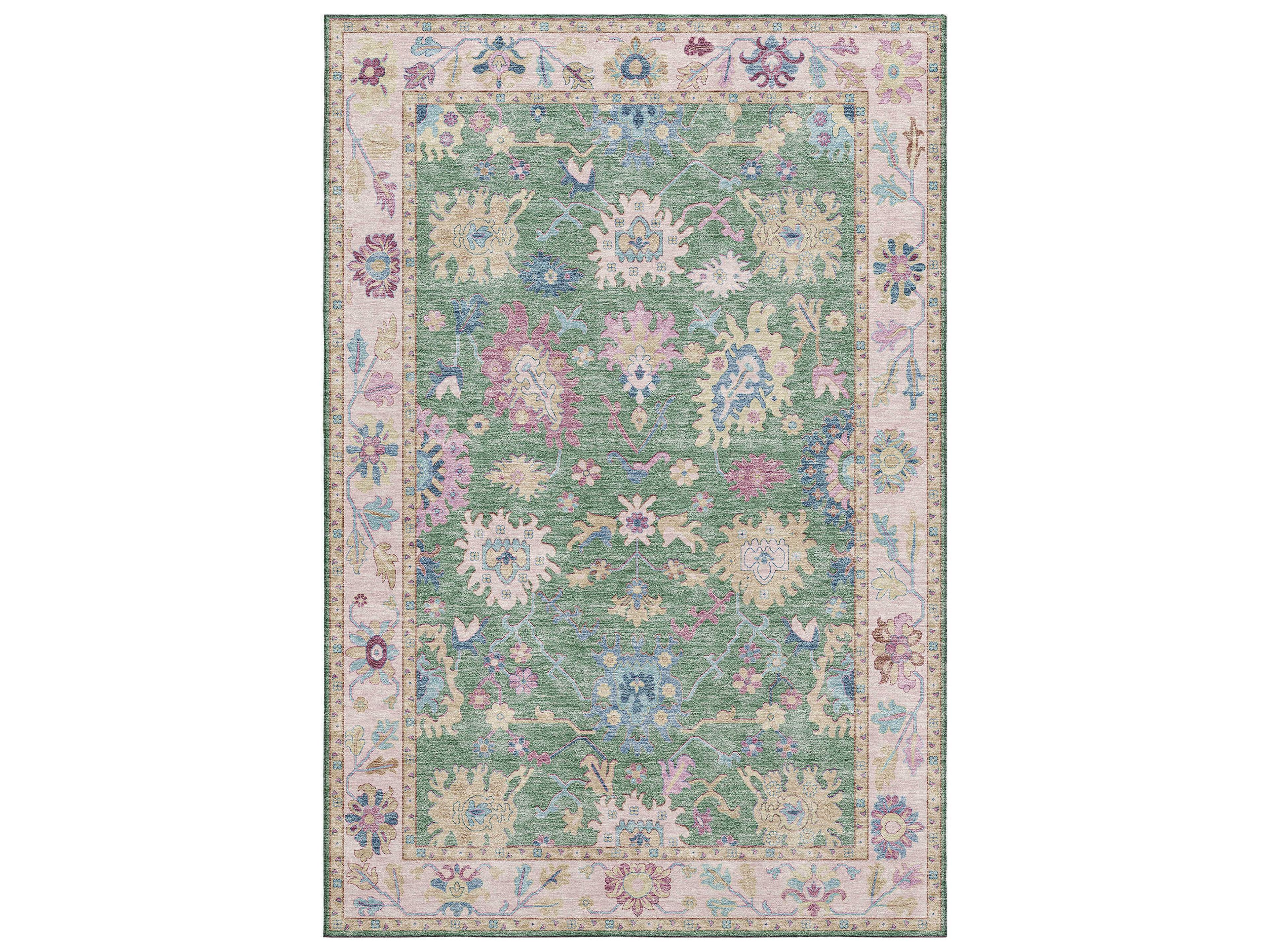 Hatay Bordered Area Rug