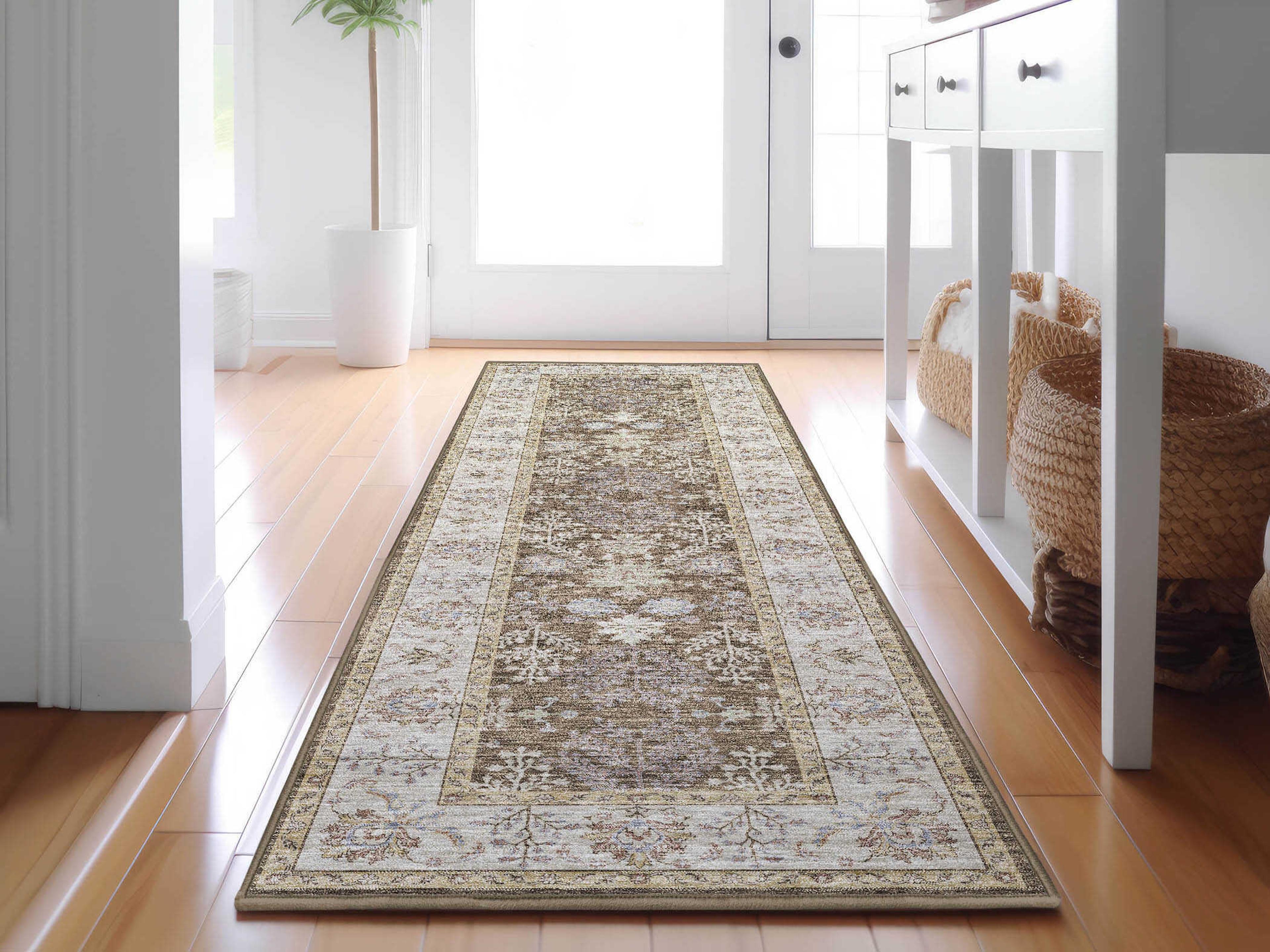 Dalyn Hatay Bordered Runner Area Rug