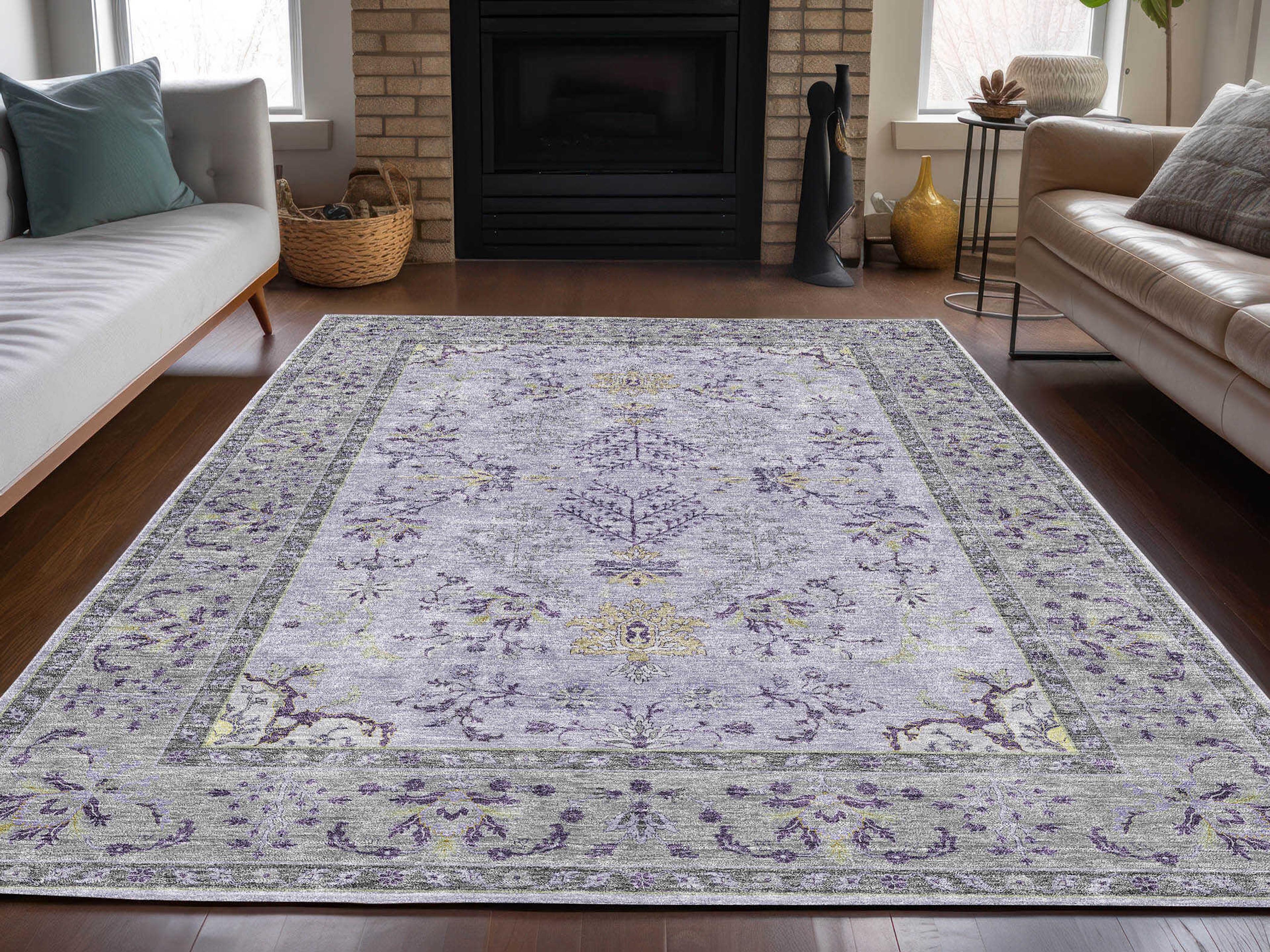 Dalyn Hatay Bordered Area Rug