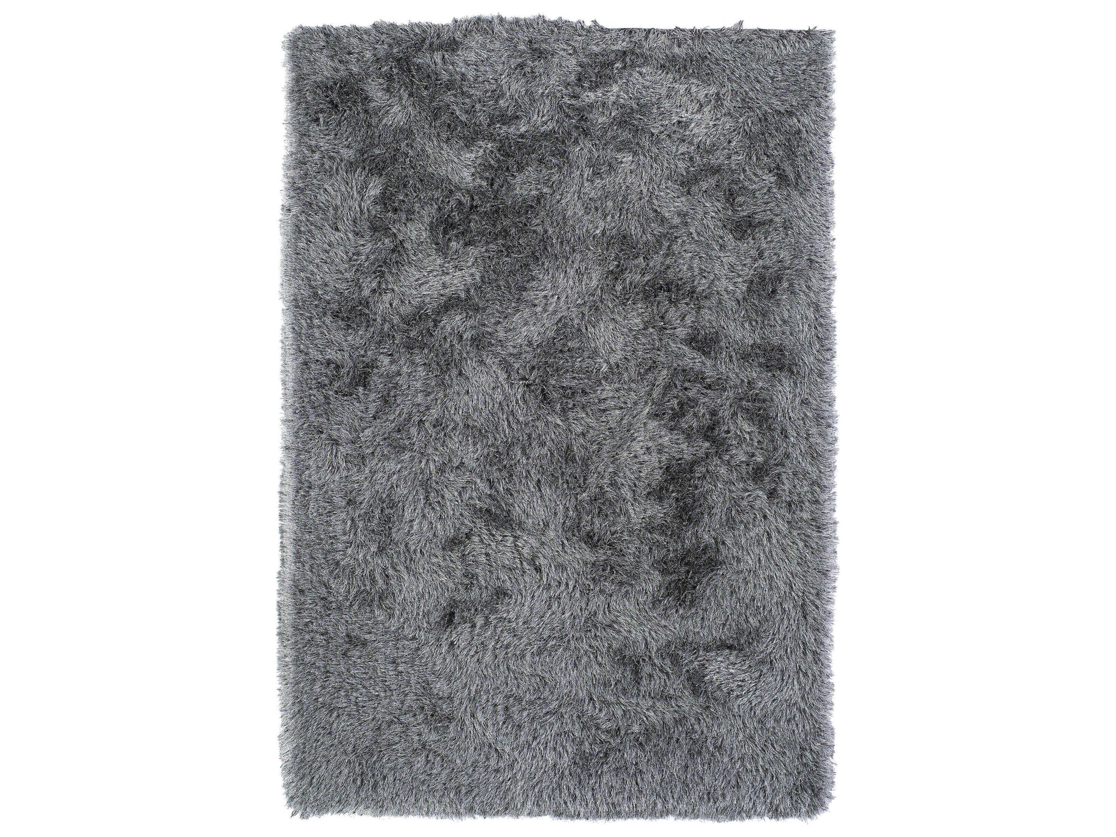 Impact Pewter Shag Area Rug Plush Modern