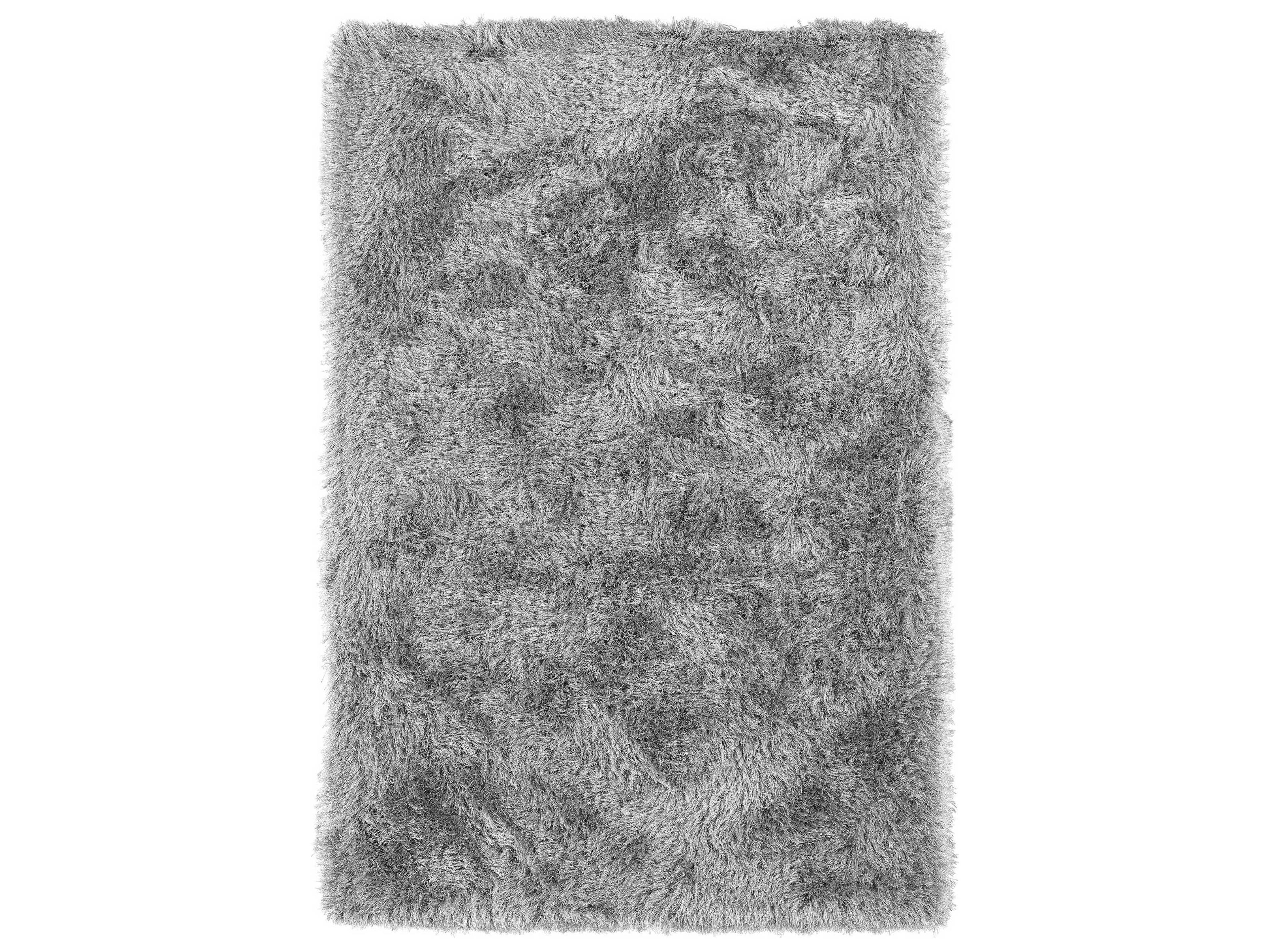 Impact Shag Area Rug Silver Plush