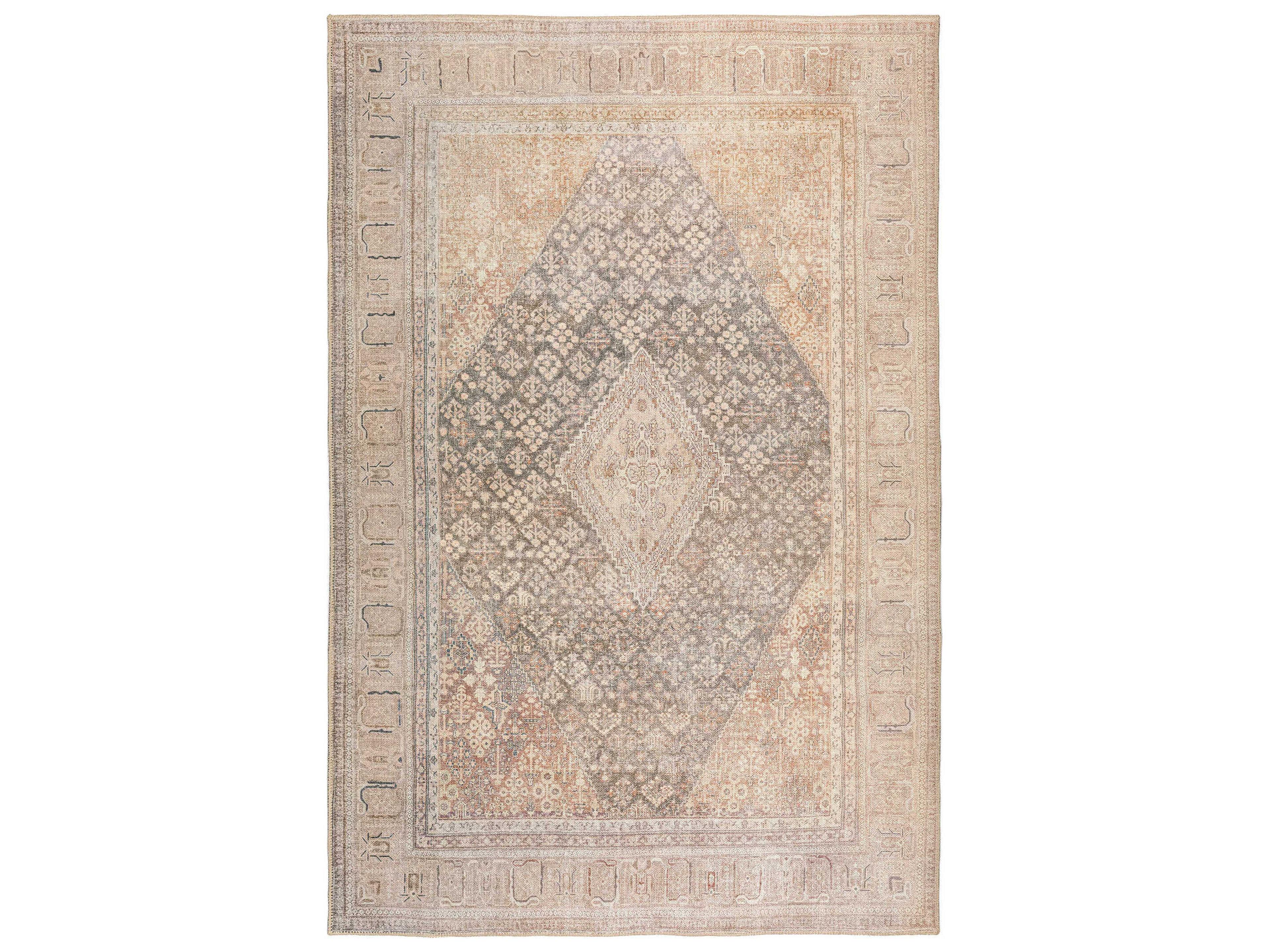 Kars Bordered Area Rug