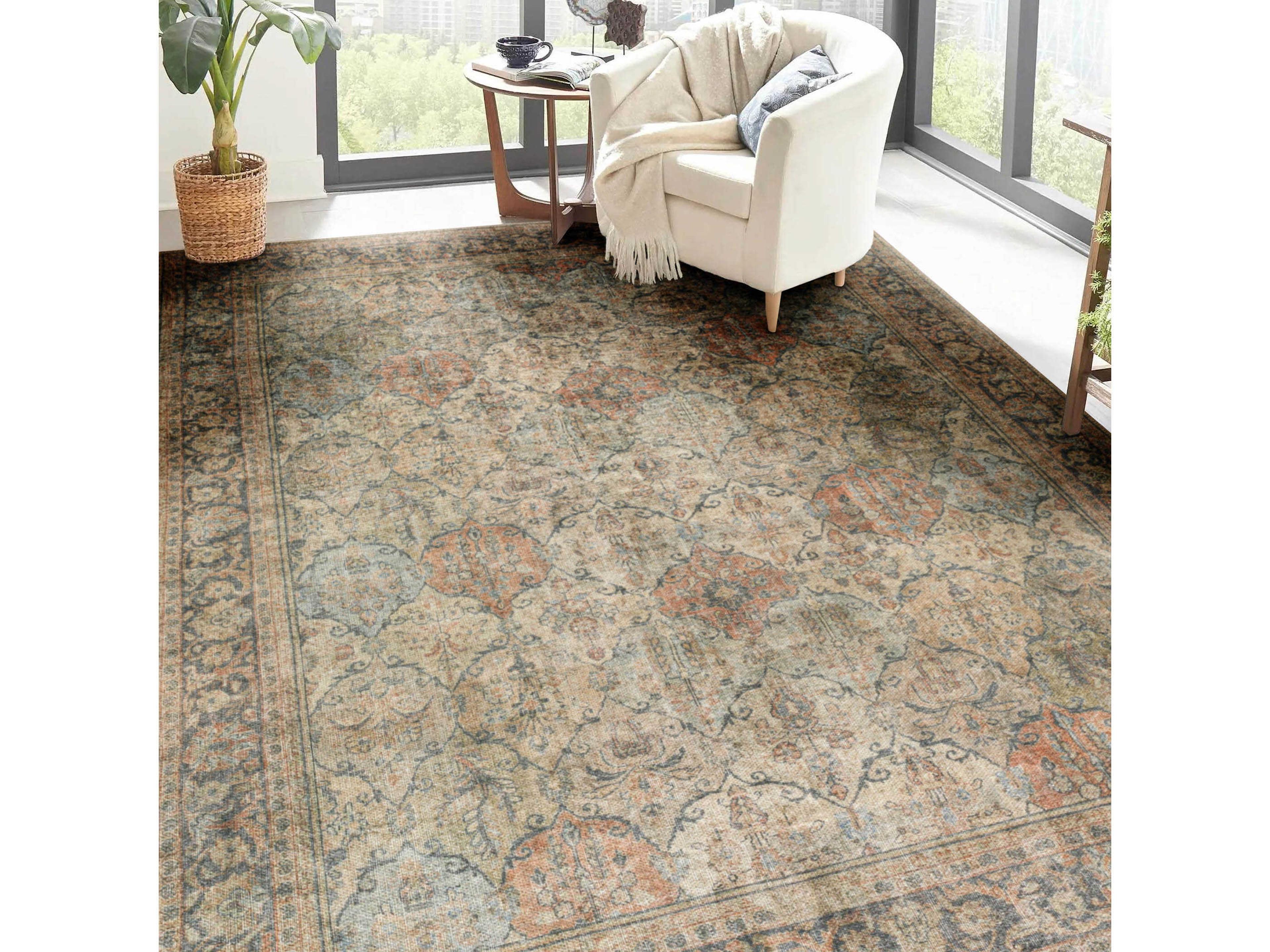Dalyn Kars Bordered Area Rug