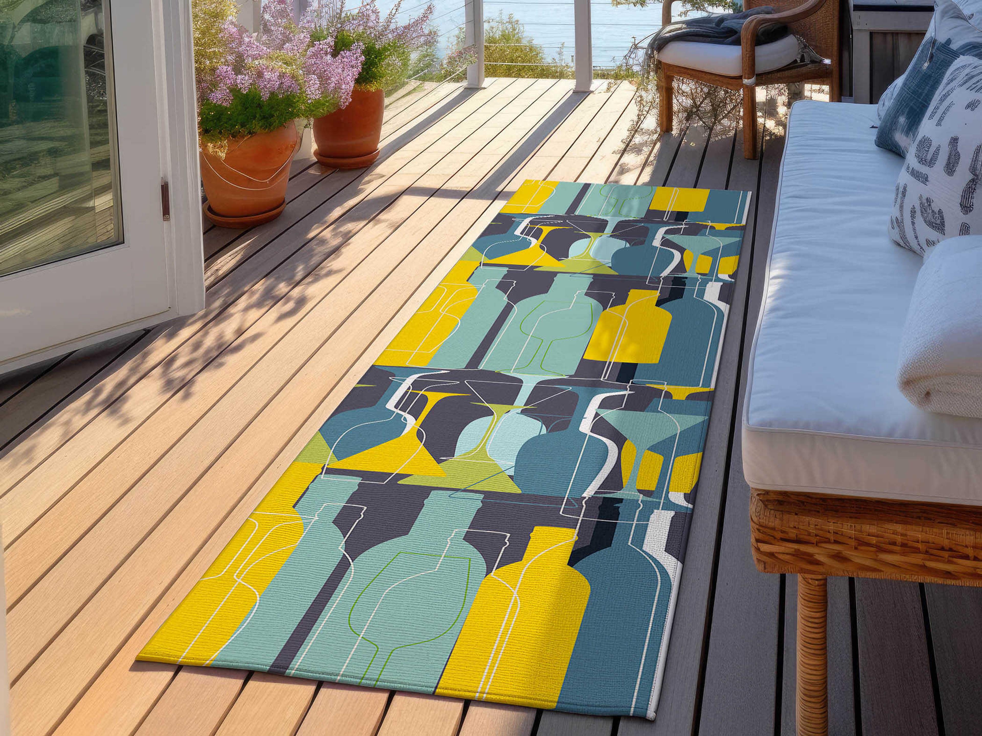 Dalyn Kendall Graphic Runner Area Rug