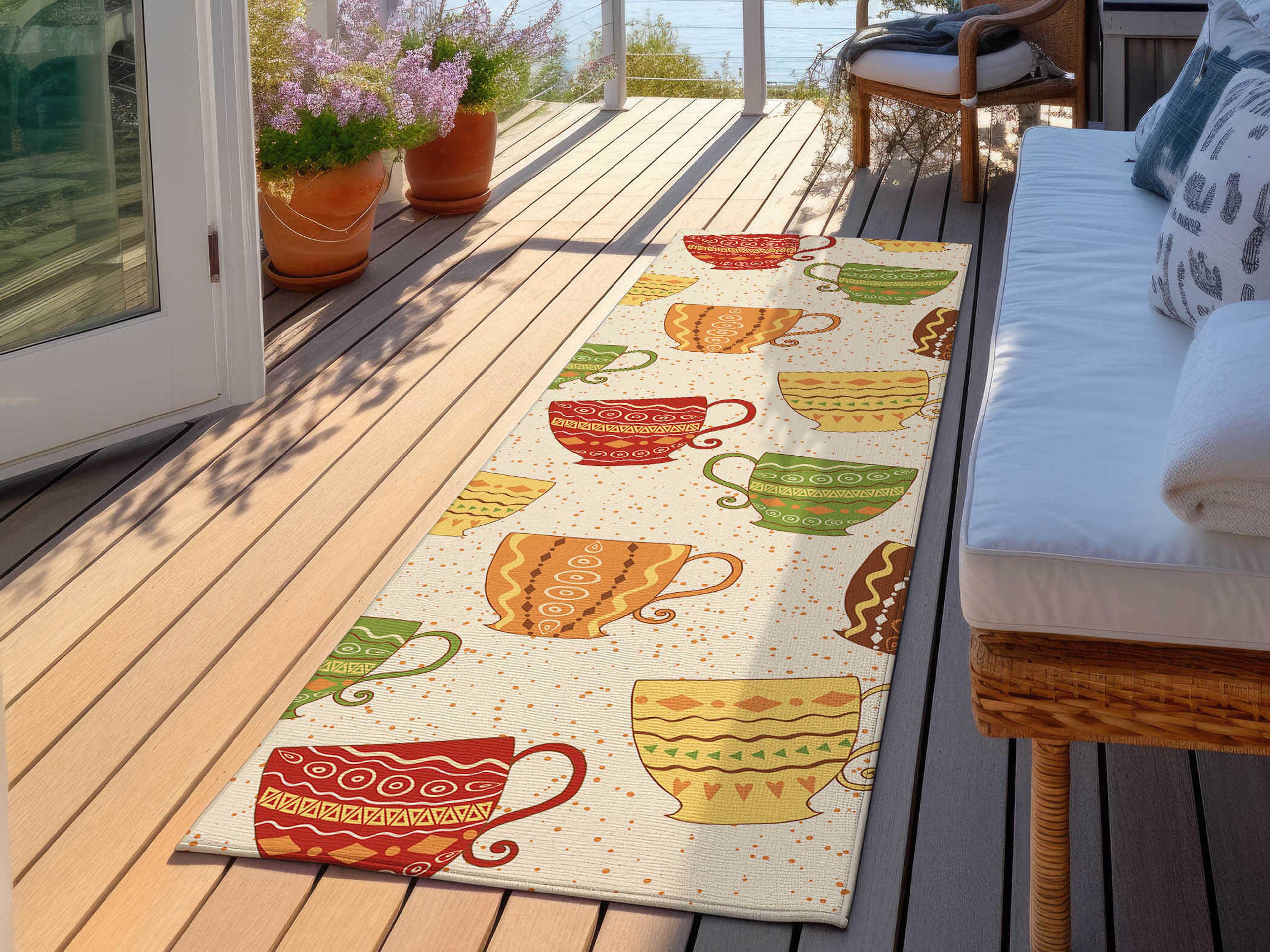 Dalyn Kendall Graphic Runner Area Rug