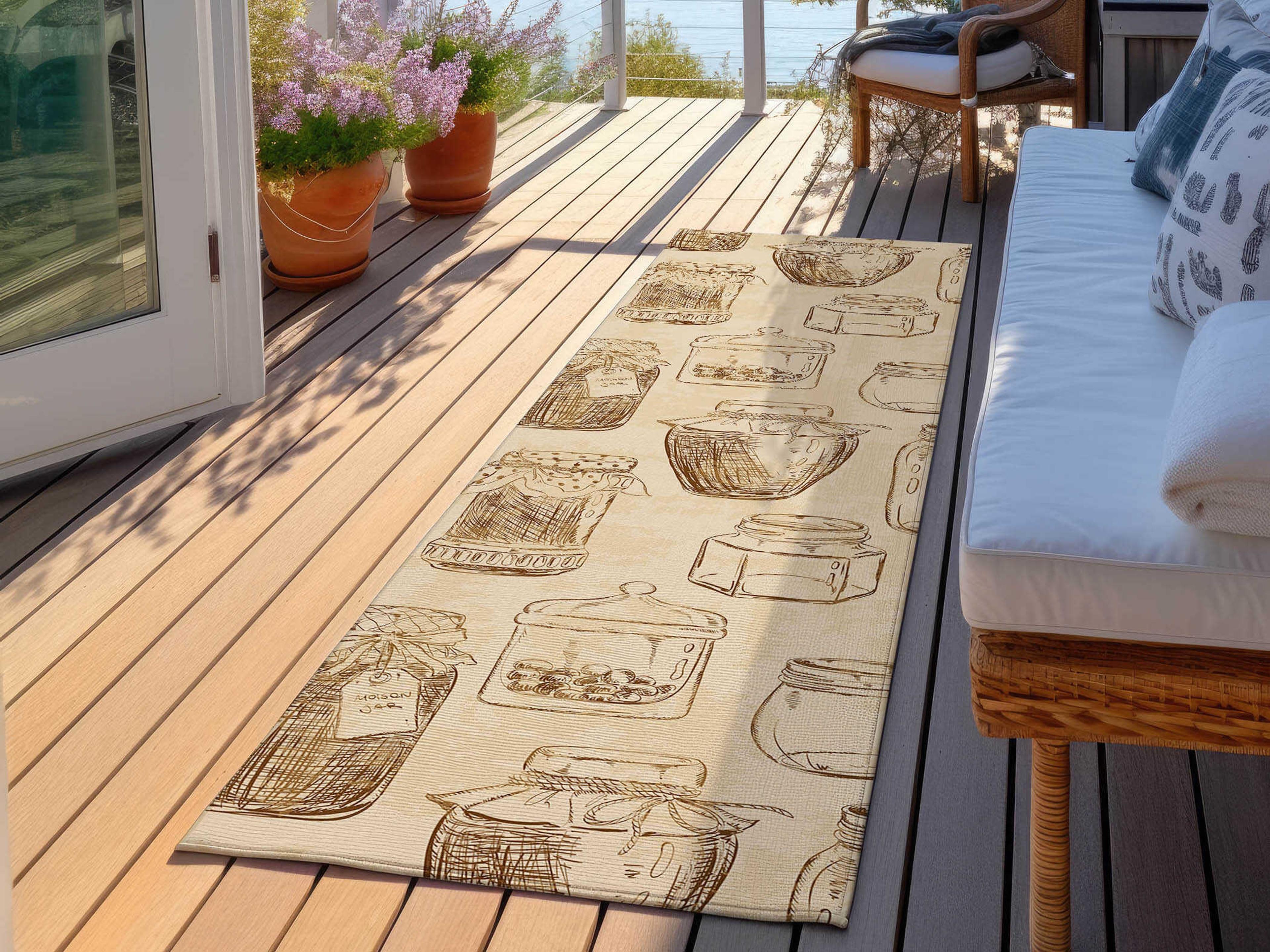 Dalyn Kendall Graphic Runner Area Rug