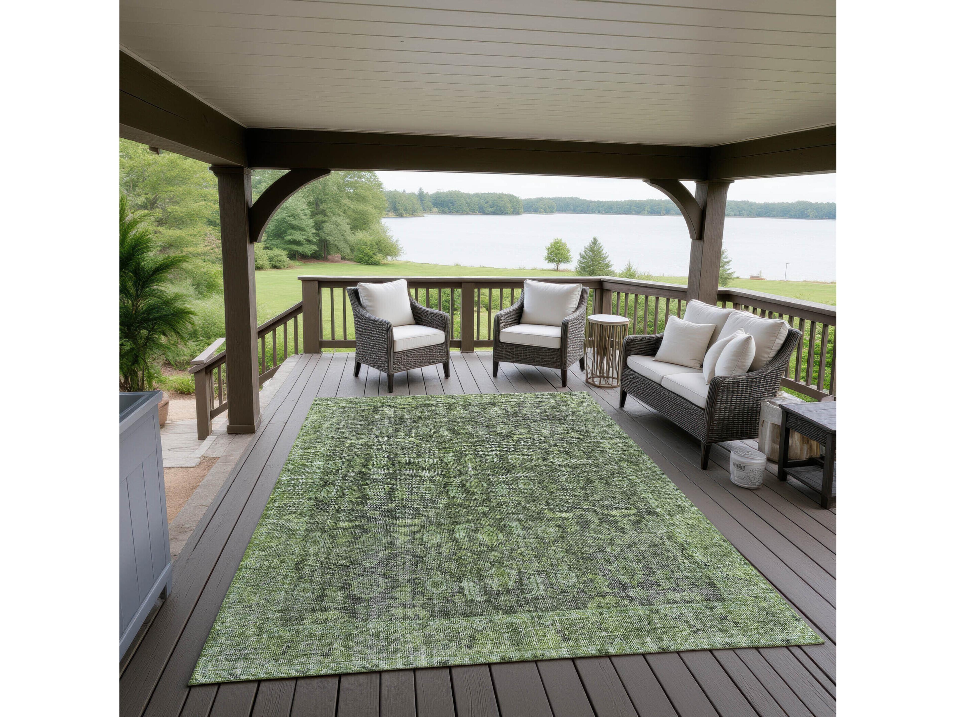 Dalyn Karaj Bordered Area Rug