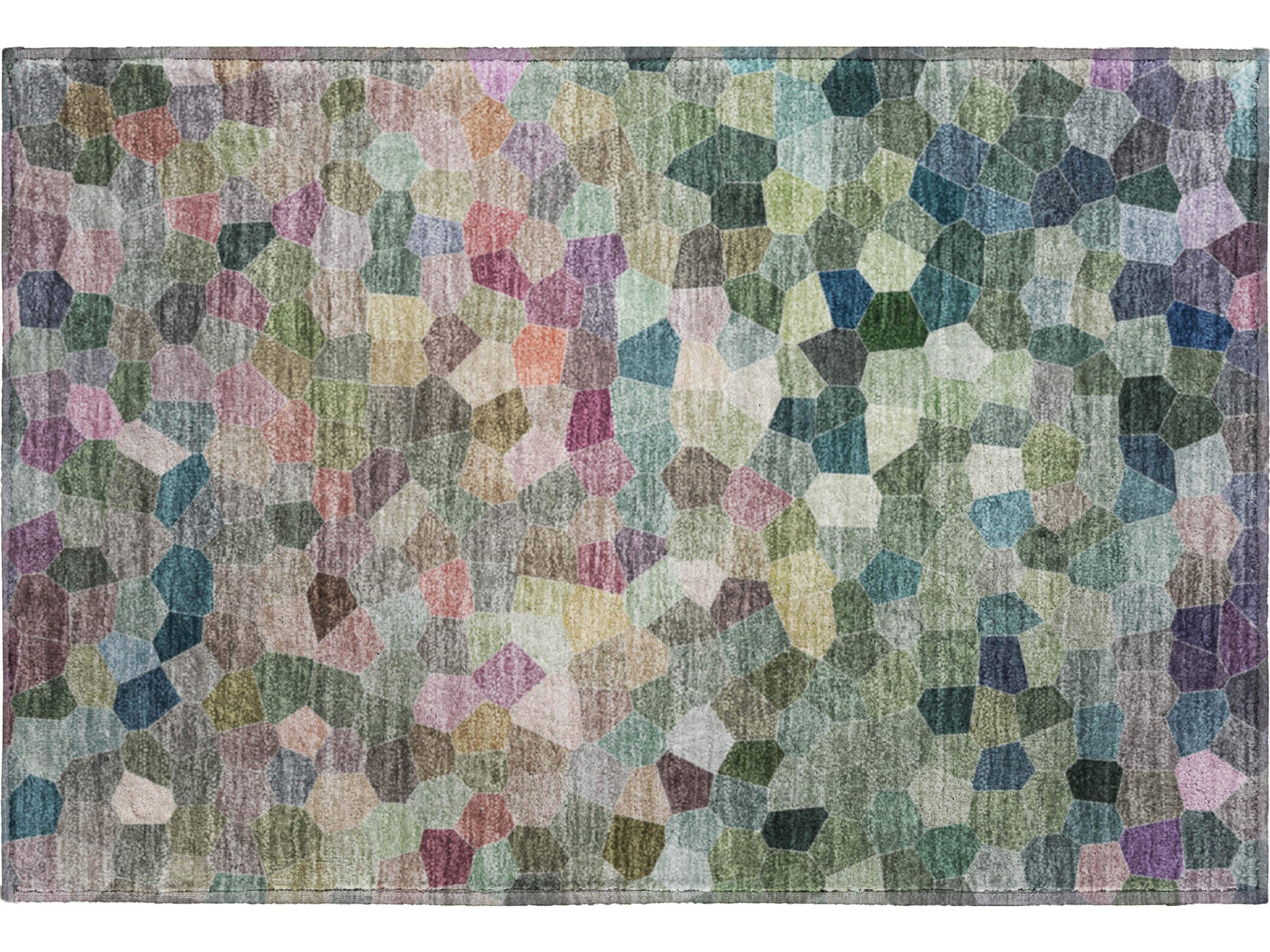 Kaleidoscope Abstract Runner Area Rug