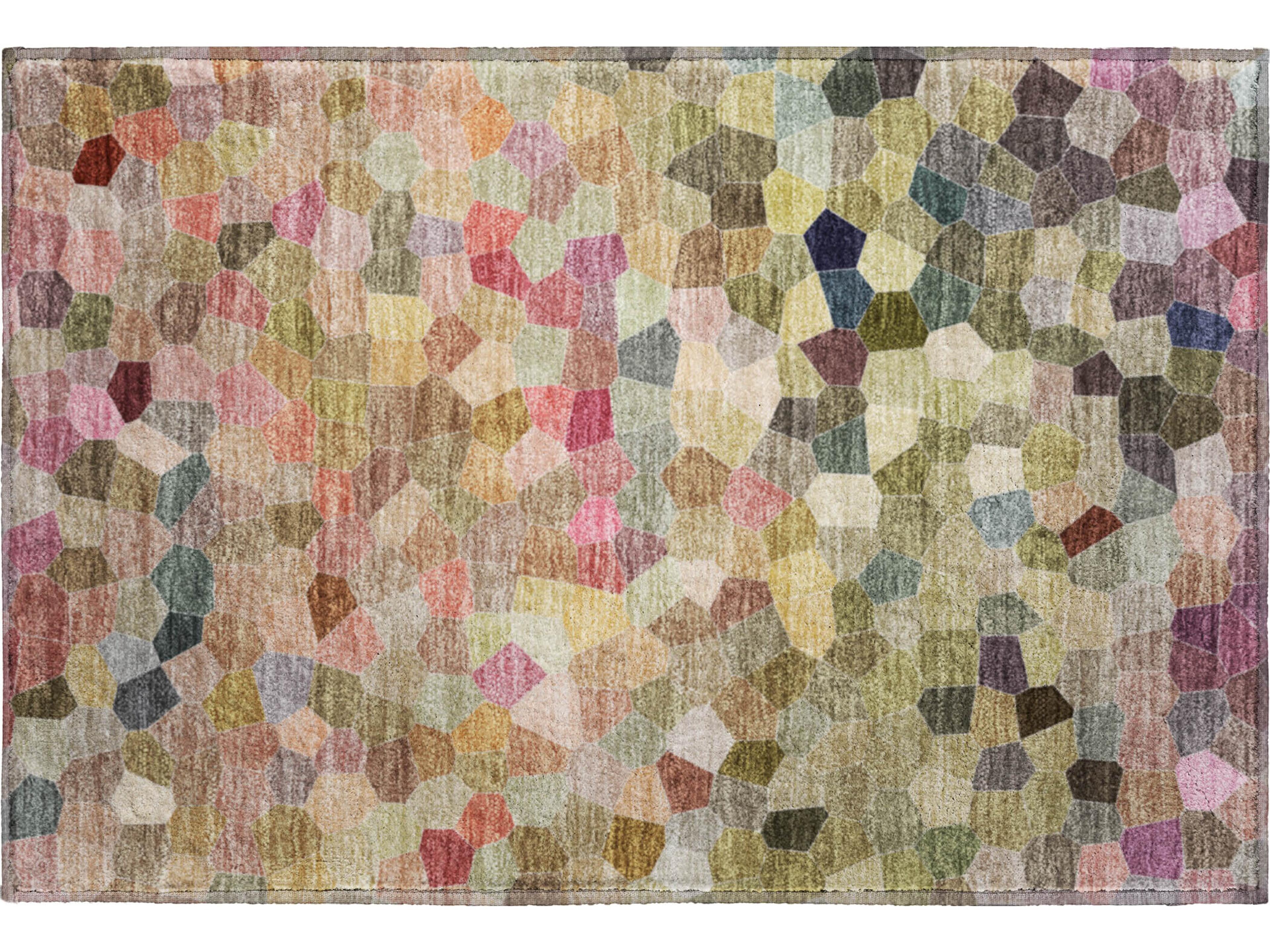 Kaleidoscope Abstract Runner Area Rug