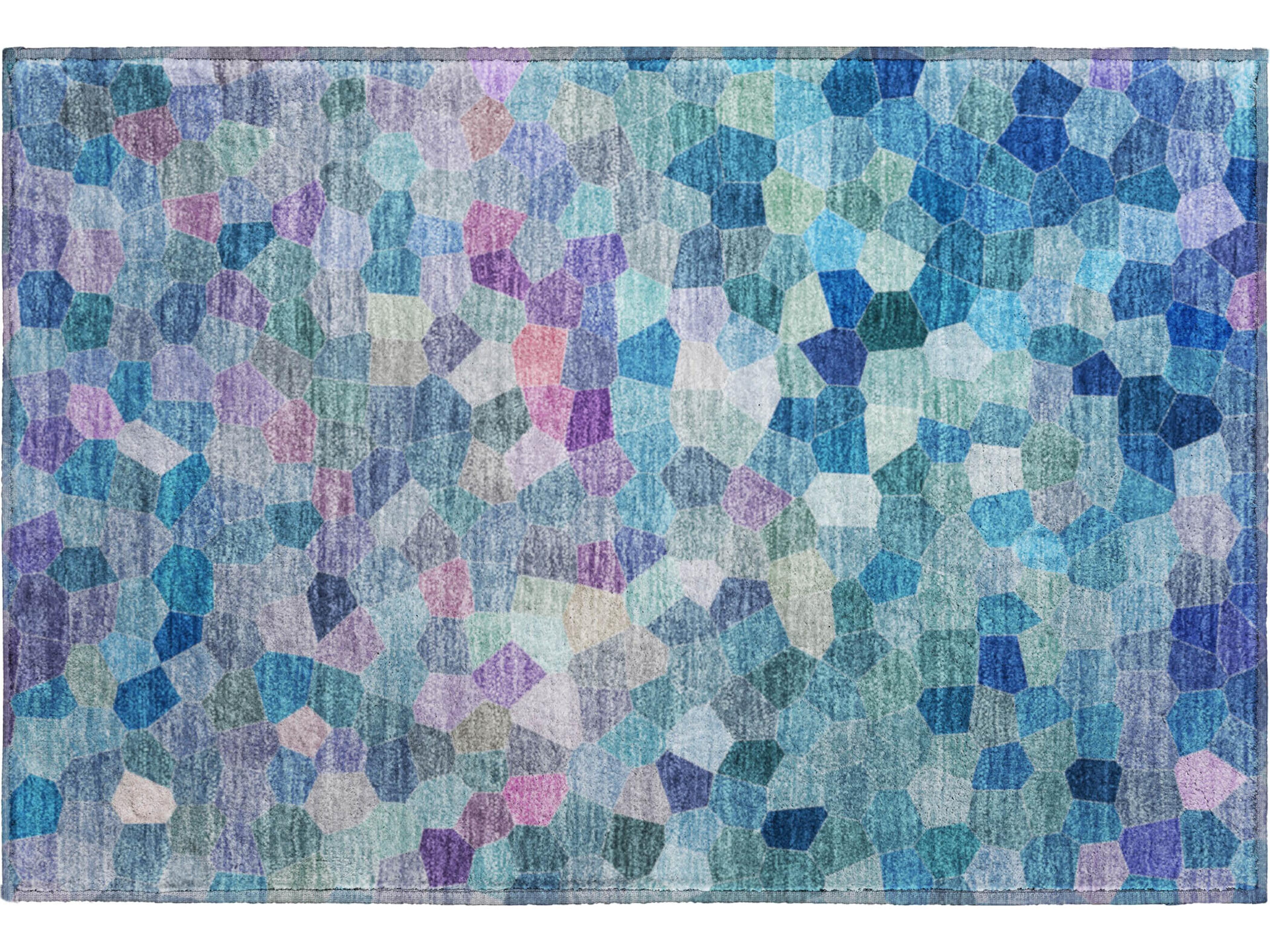 Kaleidoscope Abstract Runner Area Rug
