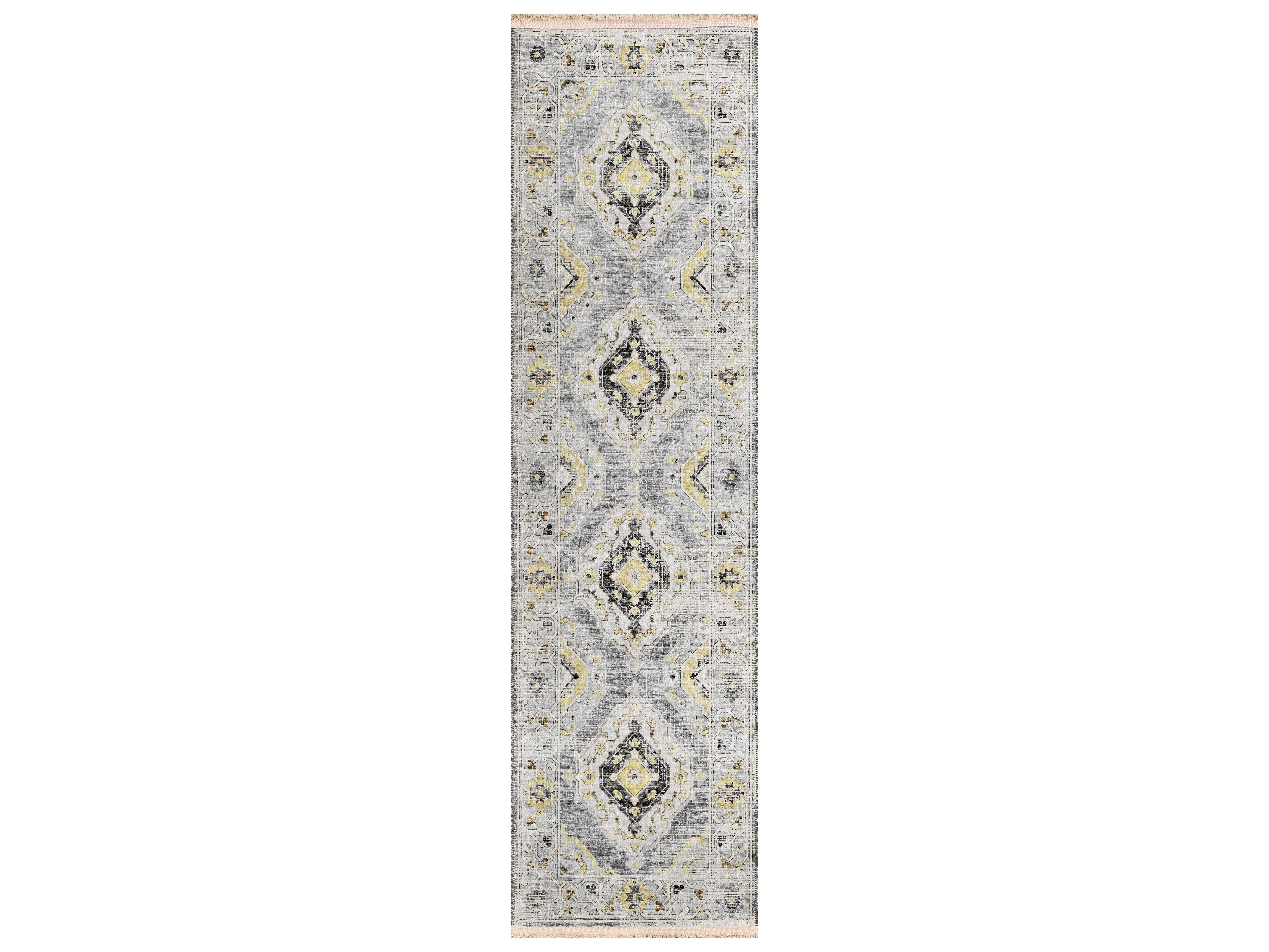 Marbella Bordered Runner Area Rug