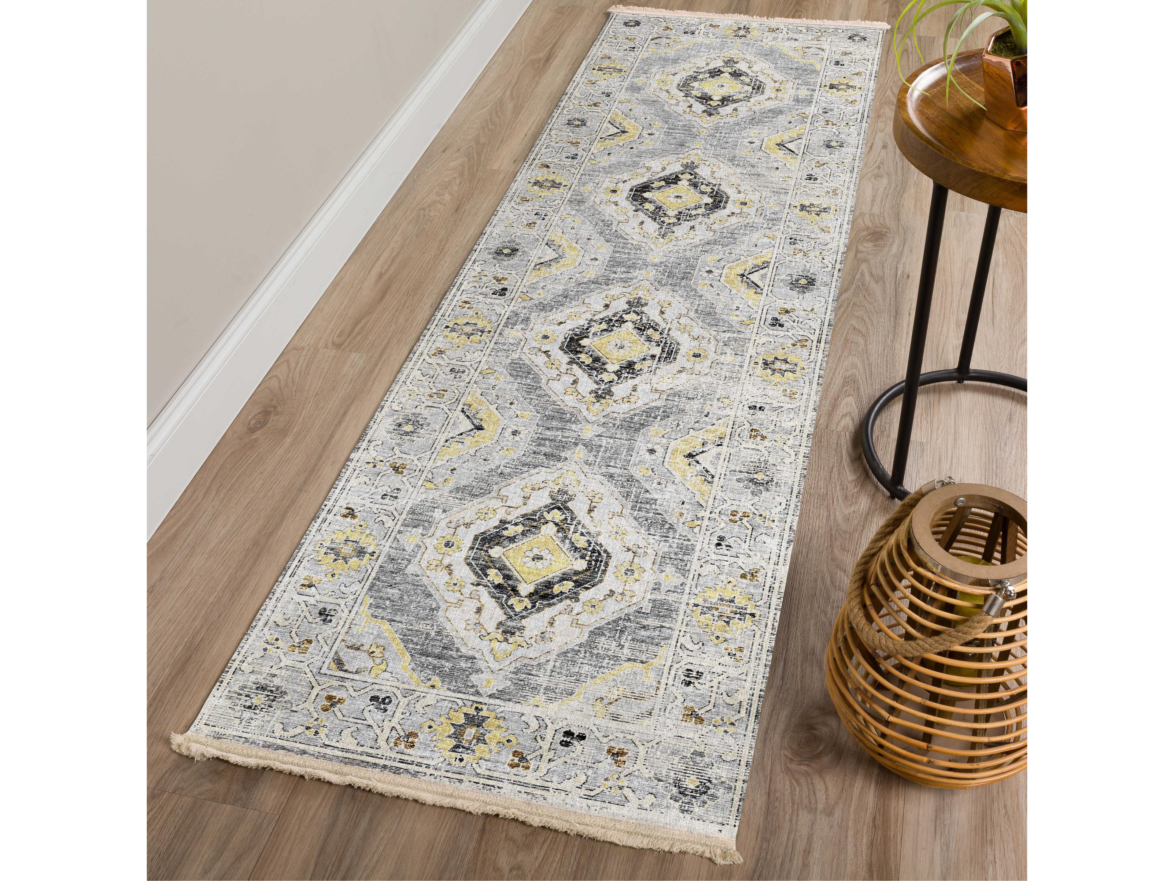 Dalyn Marbella Bordered Runner Area Rug