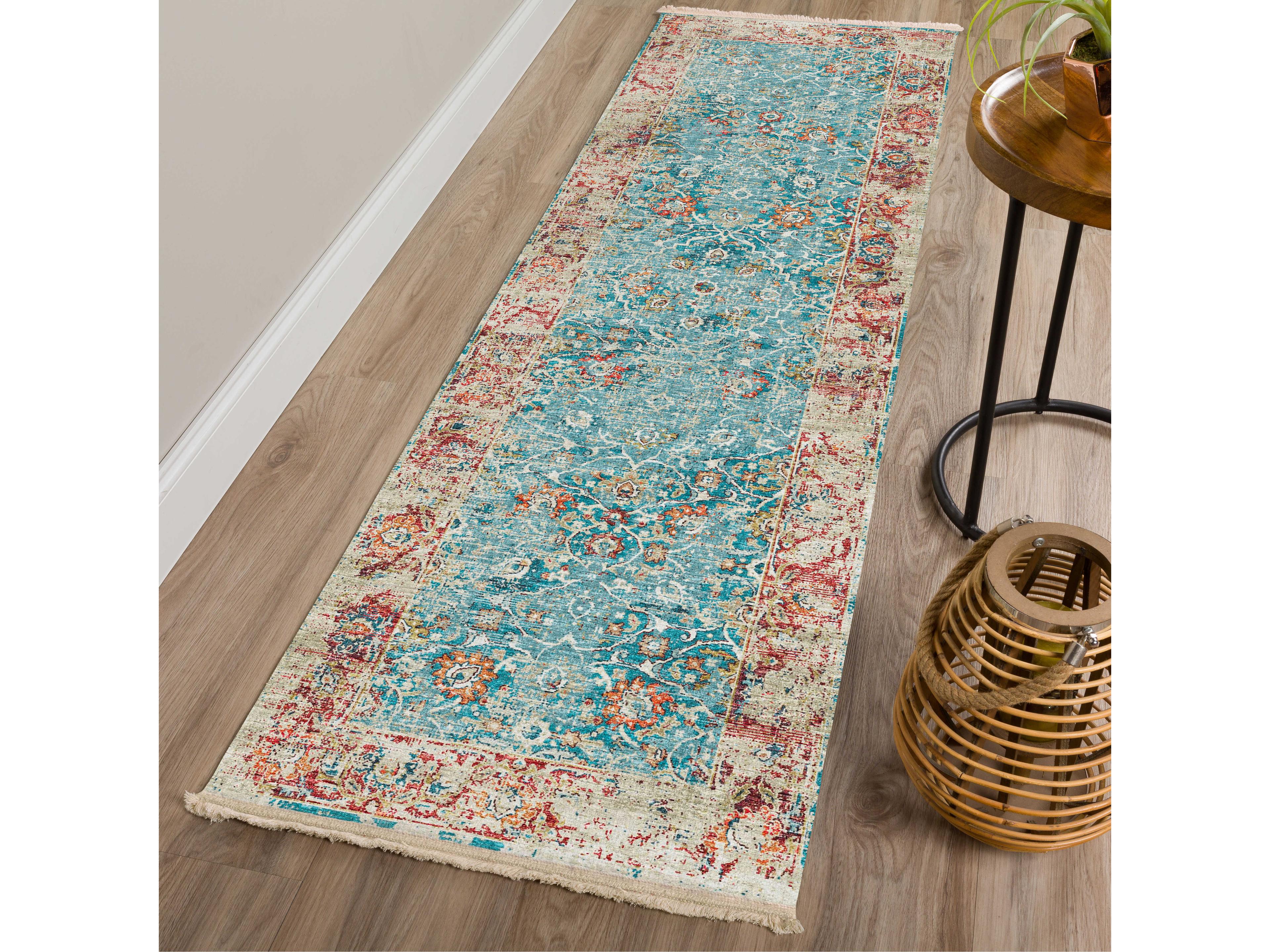 Dalyn Marbella Bordered Runner Area Rug
