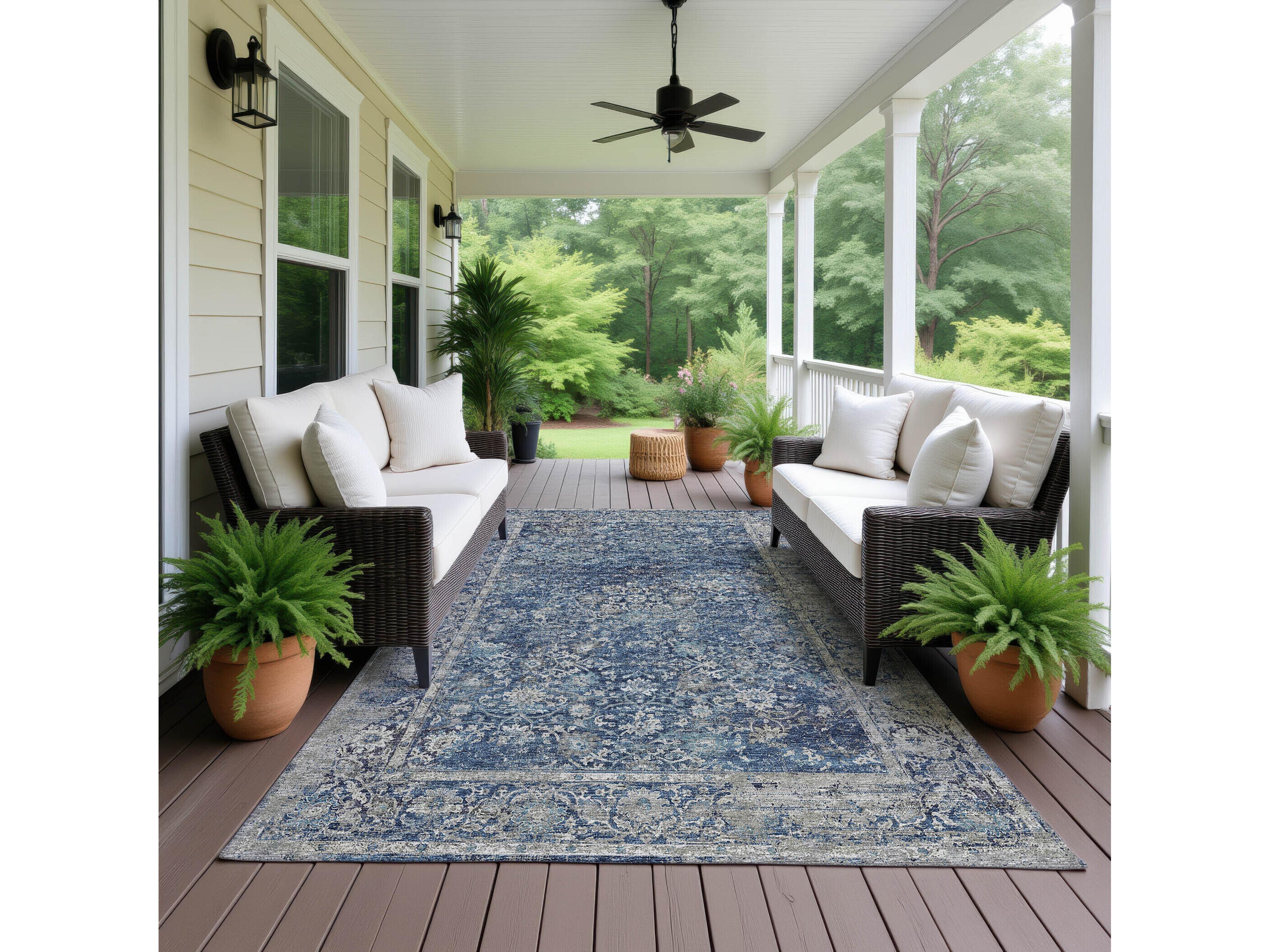 Dalyn Marbella Bordered Area Rug