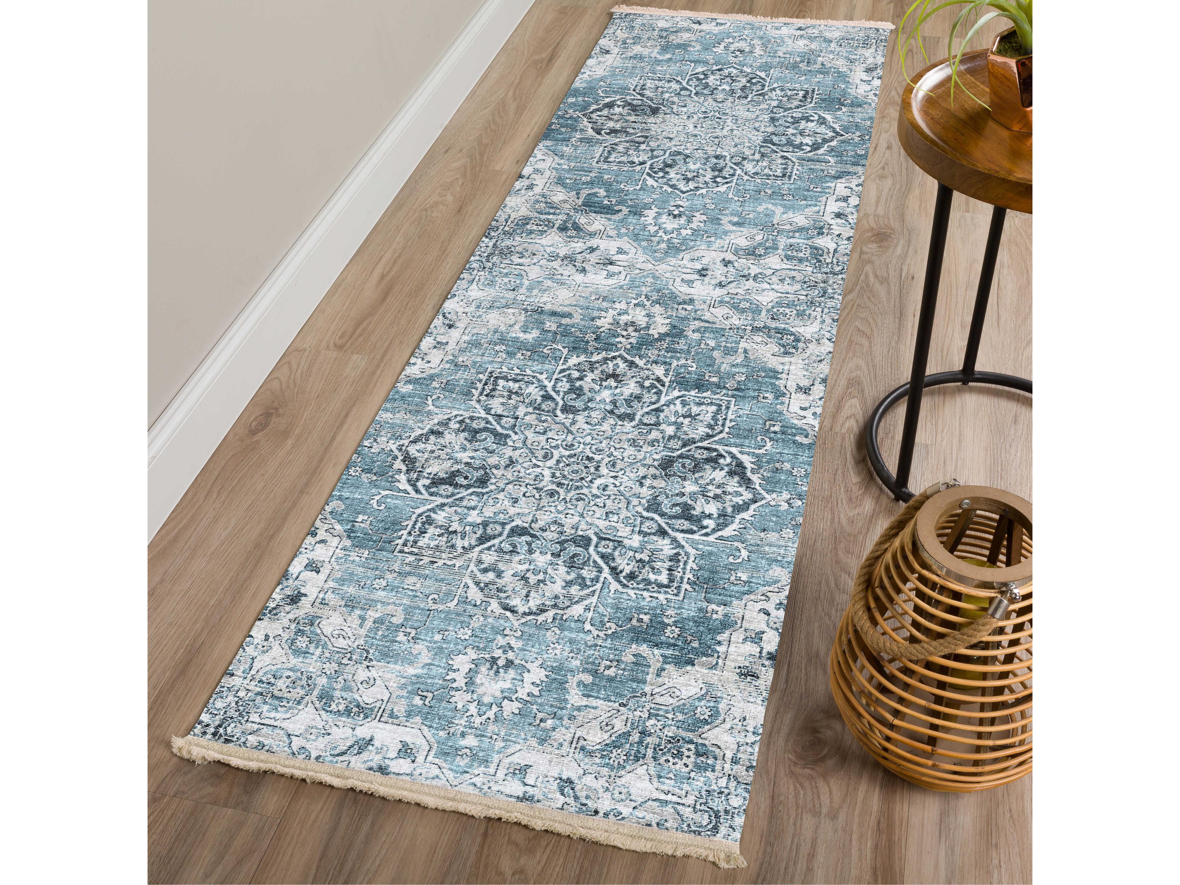 Dalyn Marbella Bordered Runner Area Rug