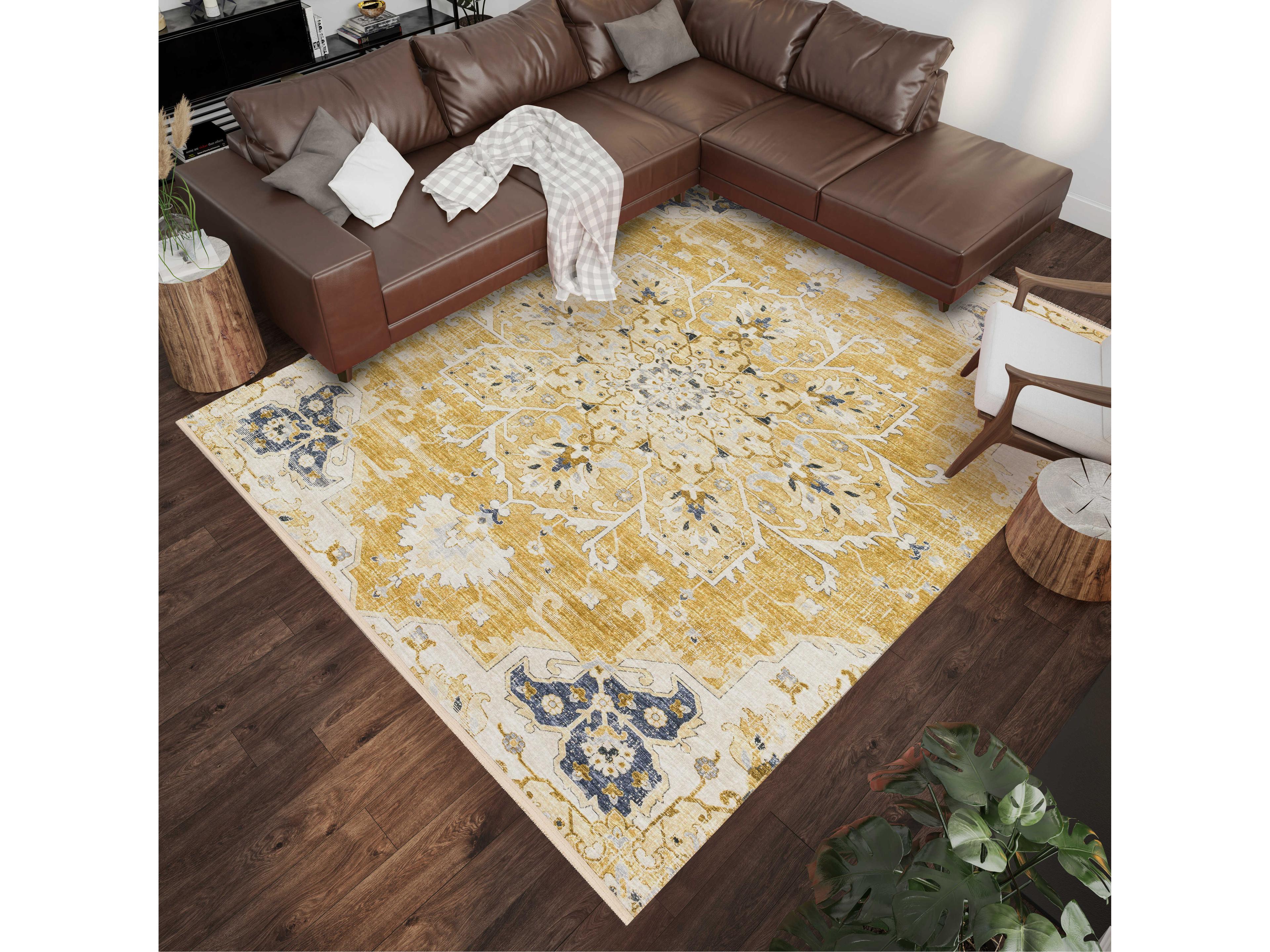 Dalyn Marbella Bordered Area Rug