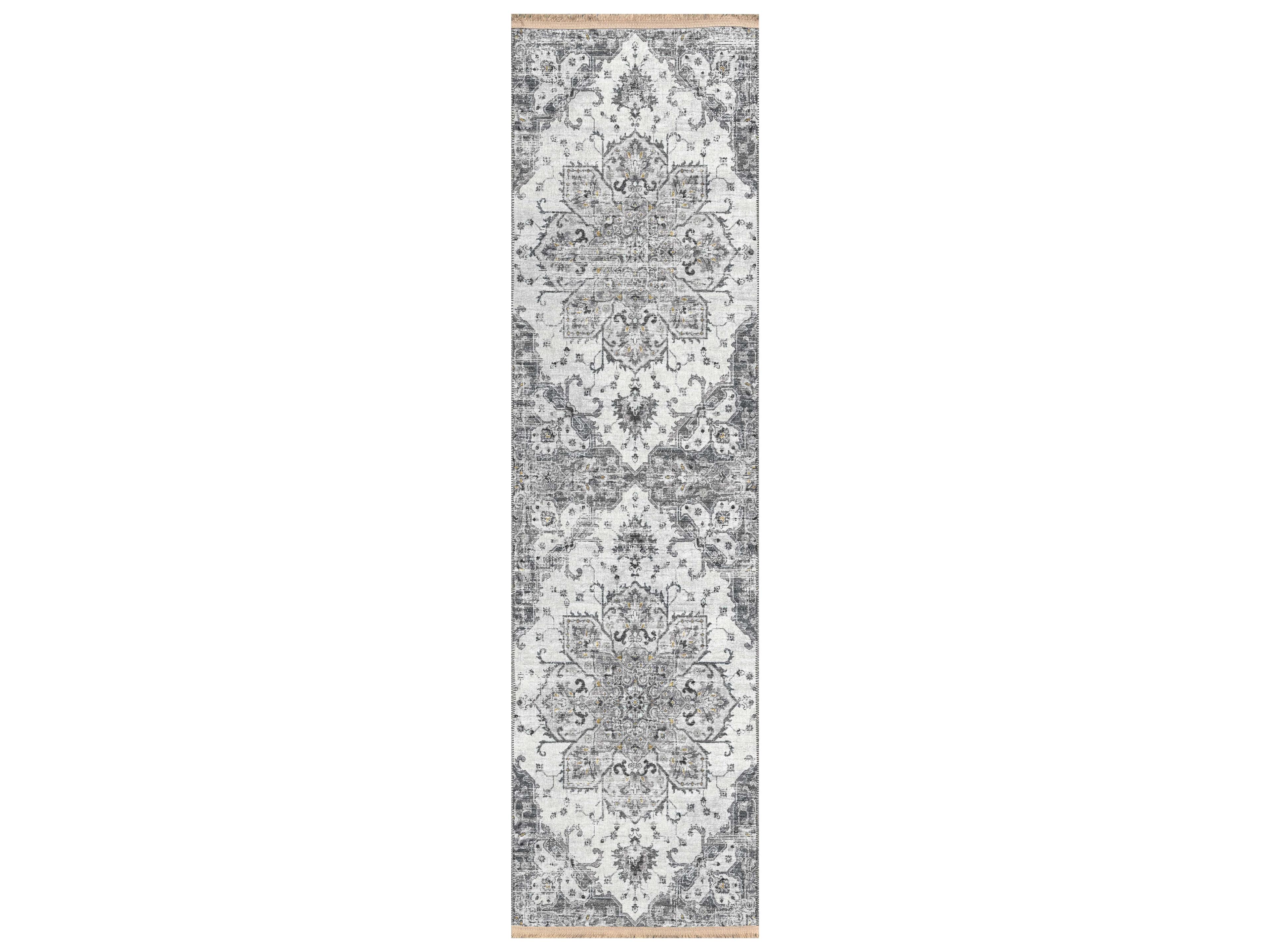 Marbella Bordered Runner Area Rug