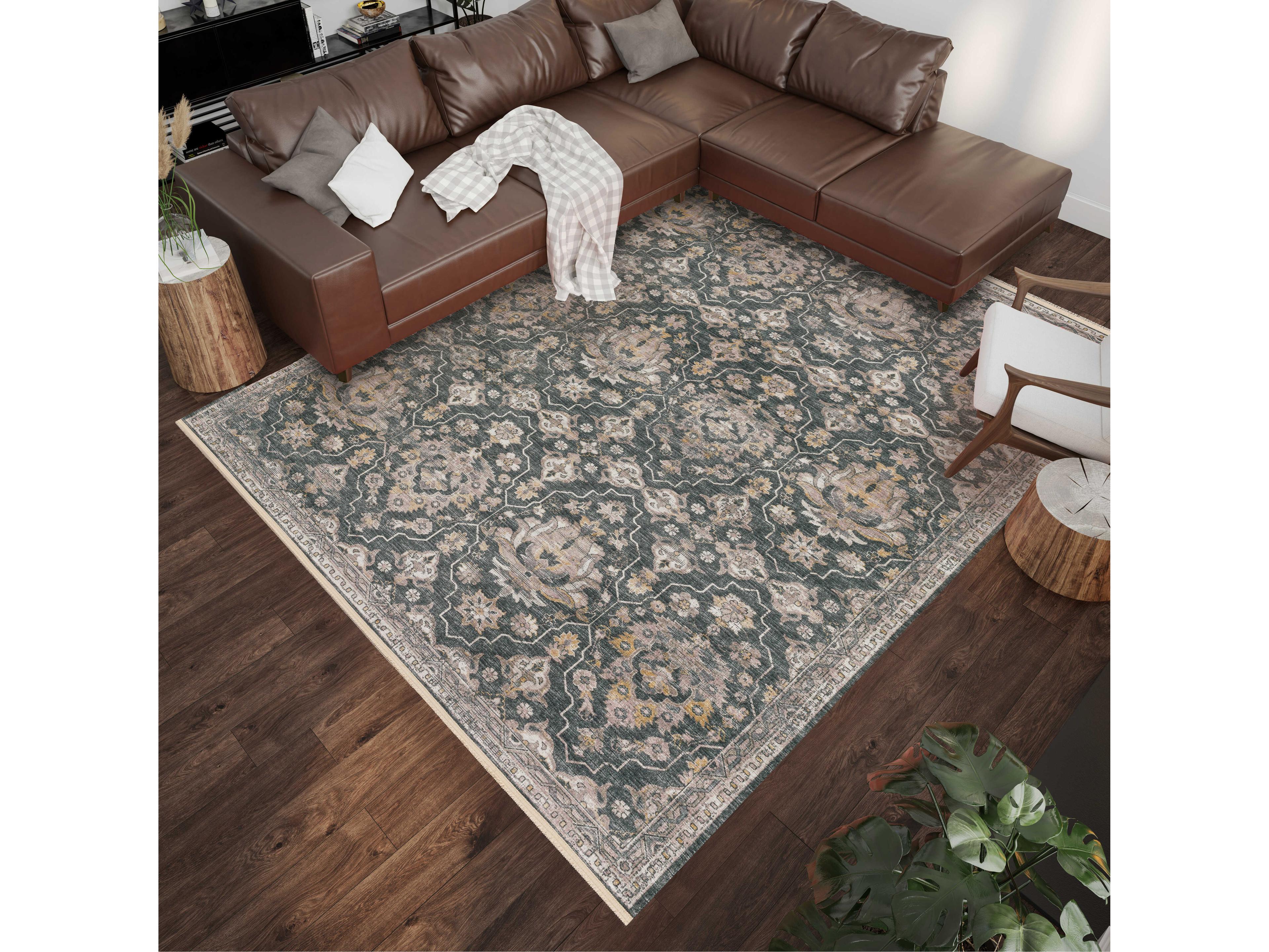 Dalyn Marbella Bordered Area Rug