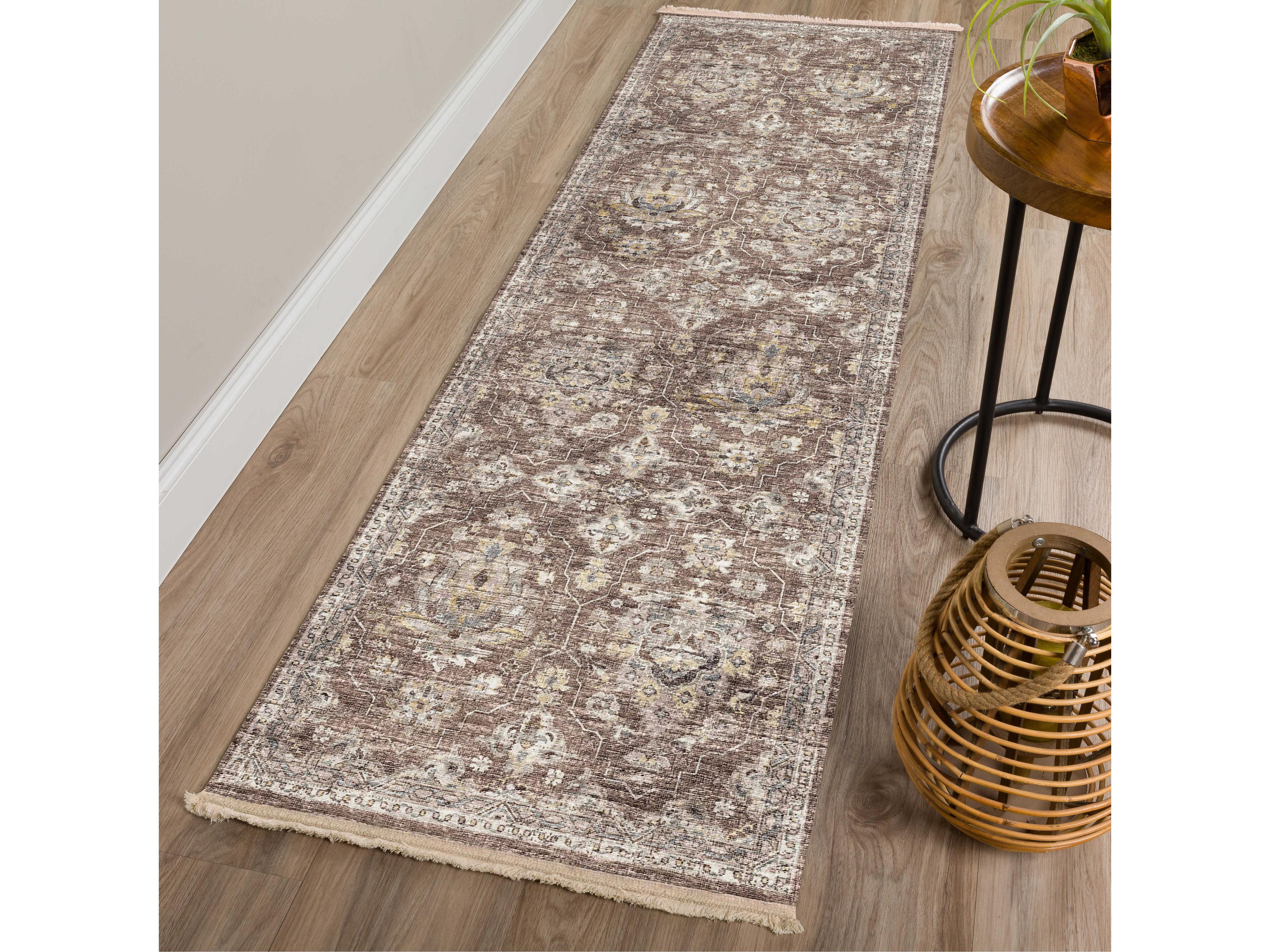 Dalyn Marbella Bordered Runner Area Rug
