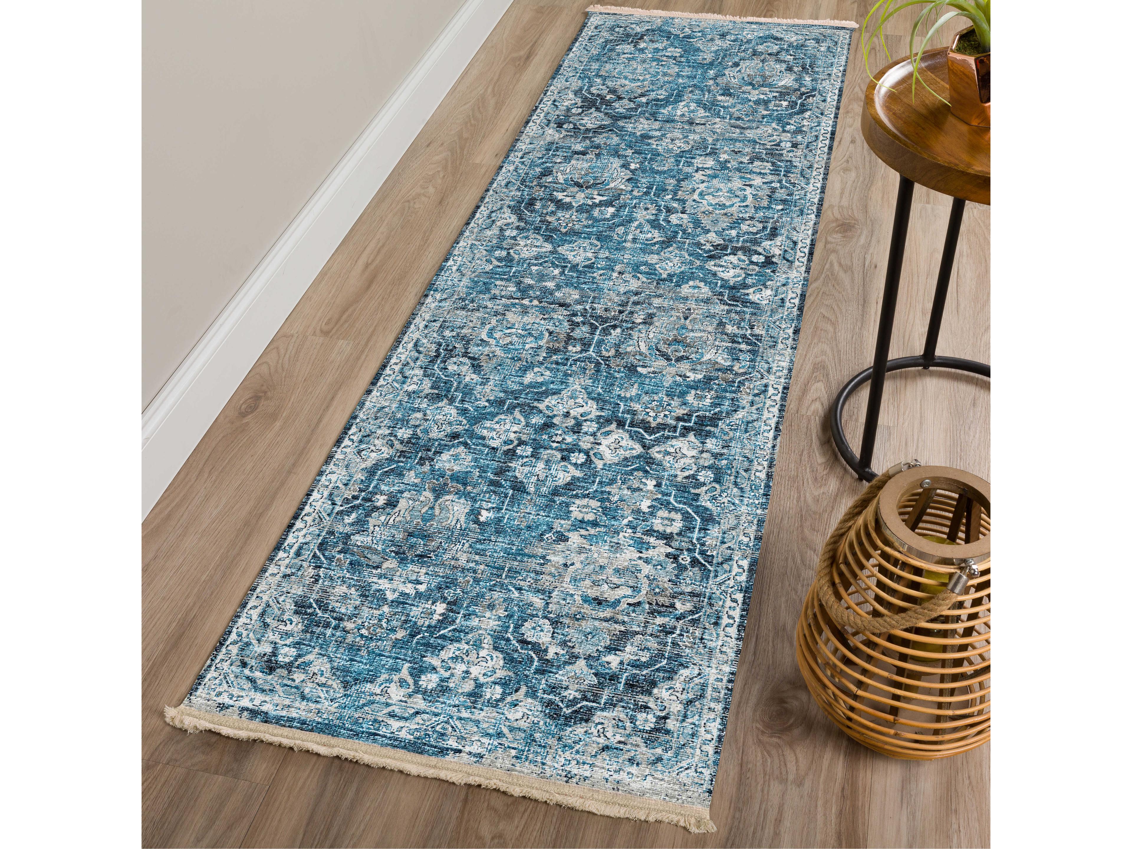 Dalyn Marbella Bordered Runner Area Rug