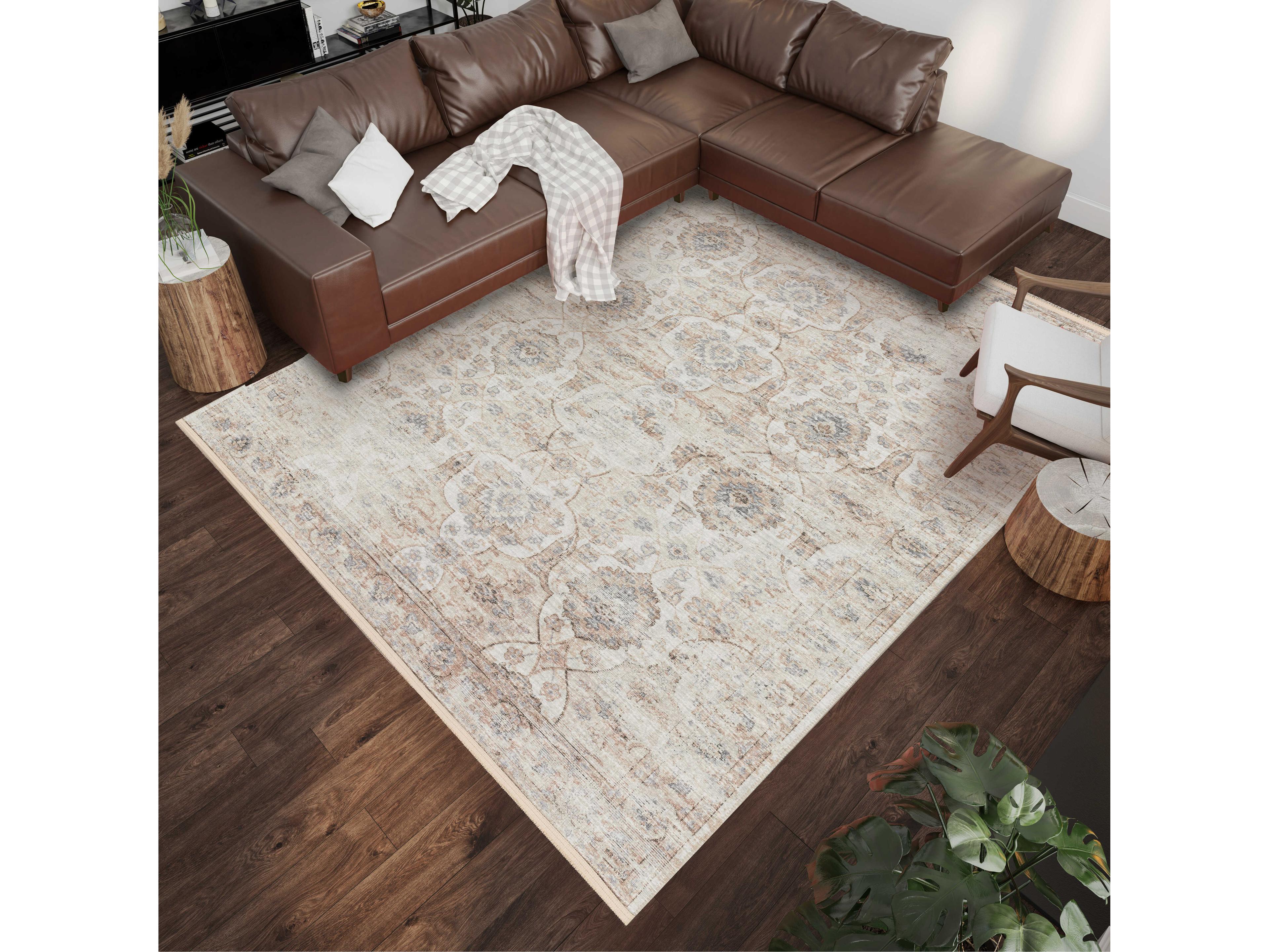 Dalyn Marbella Bordered Area Rug