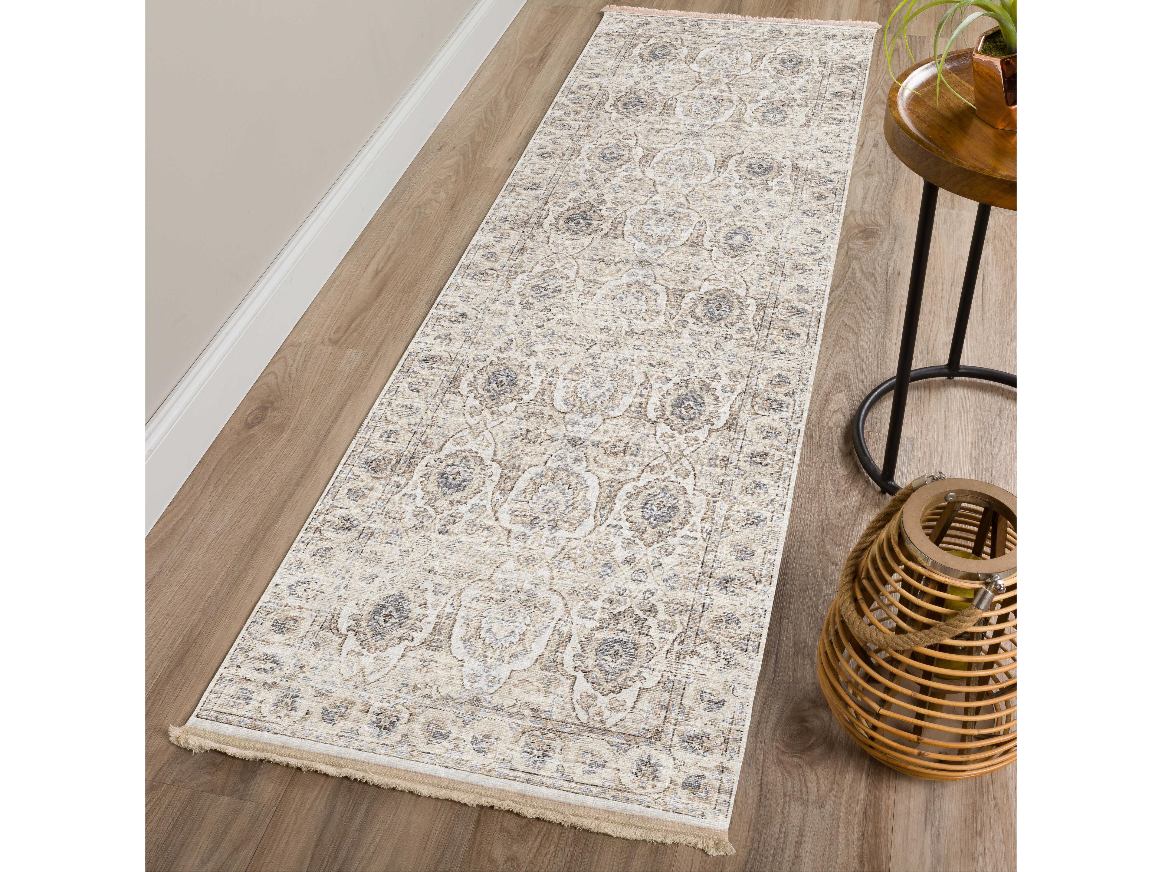 Dalyn Marbella Bordered Runner Area Rug