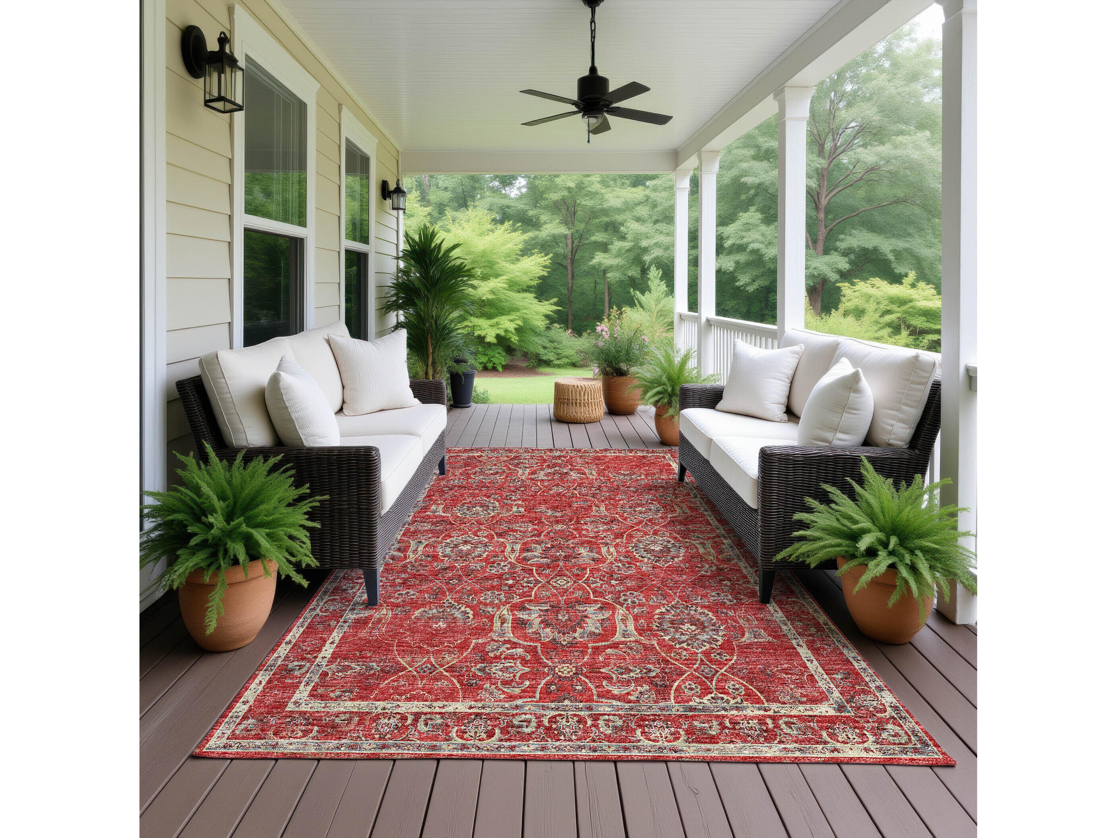 Dalyn Marbella Bordered Area Rug